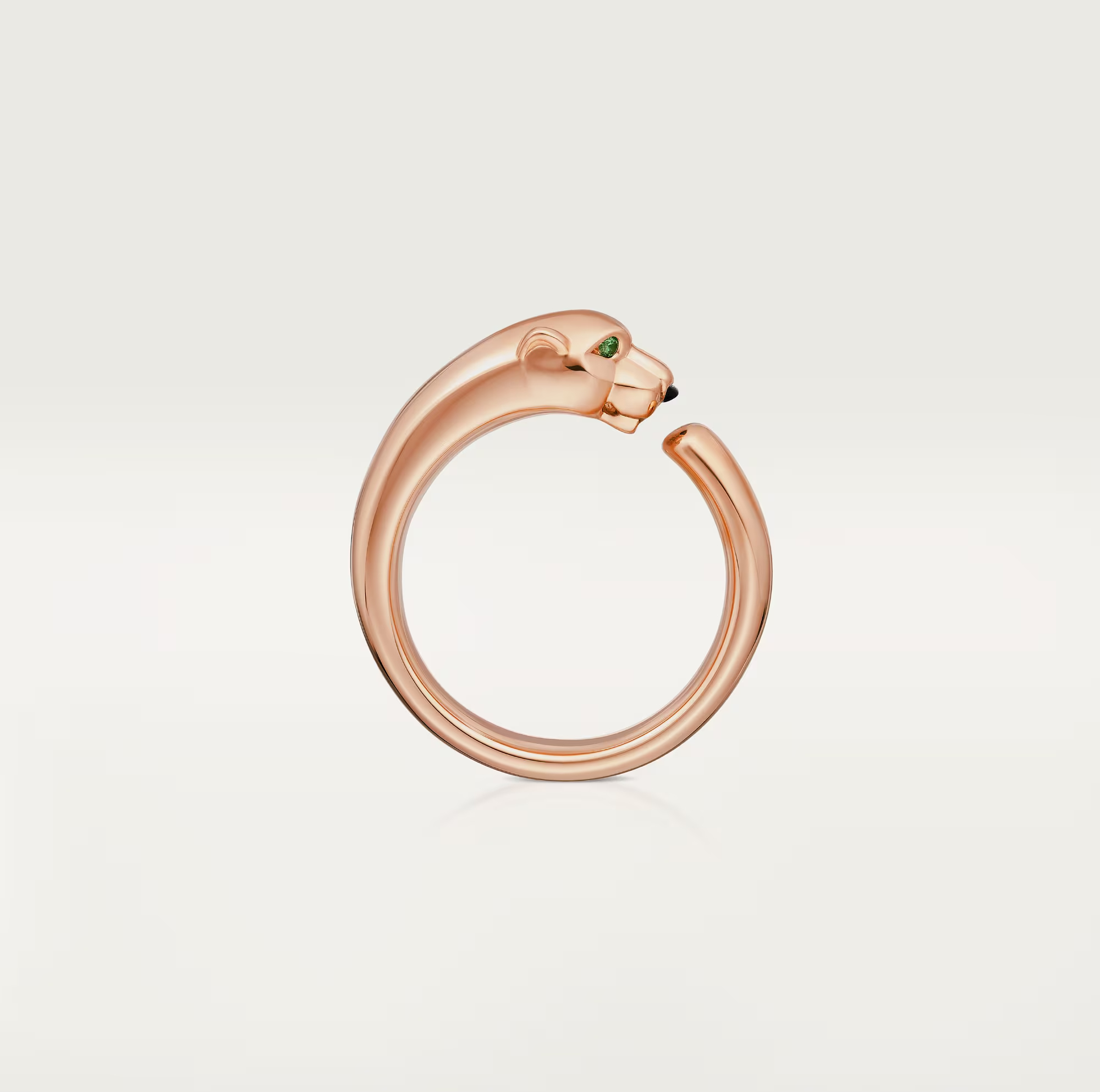 Carty Panther Pure Ring, Rose Gold, Small Model