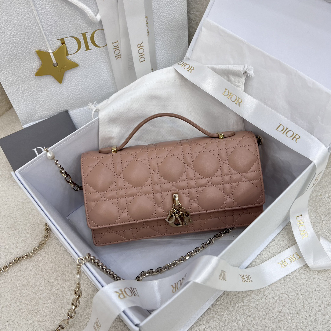 [TOP] Christian Dior Miss Dior Bag 21x11.5x4.5cm - Pink - 711 Luxury