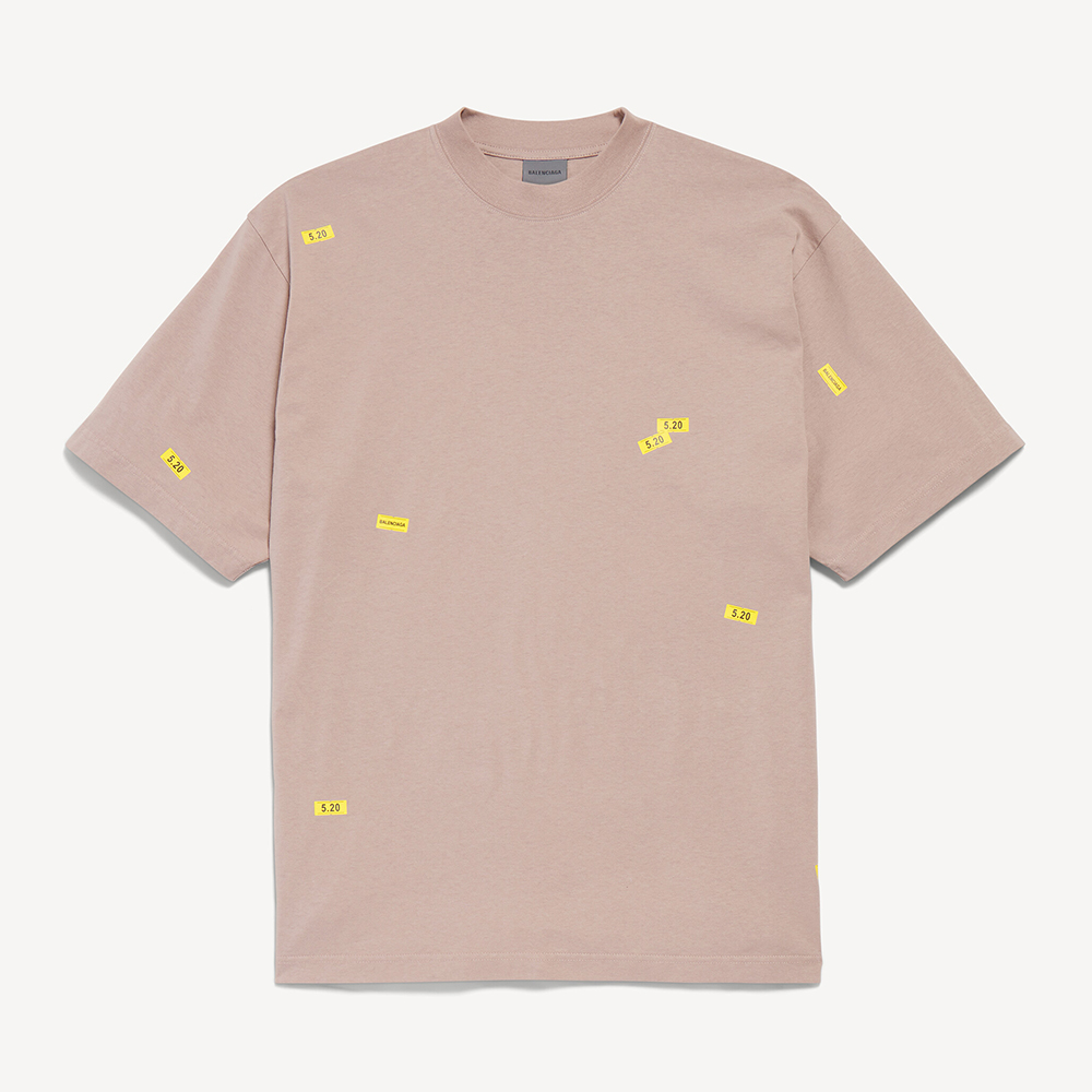 Balenciaga 520 Stickers Medium Fit T-shirt #383276