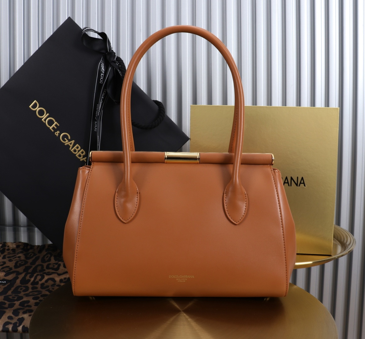 [TOP] Dolce & Gabbana D&G Marlene Bag 30x20.5x12cm - Brown