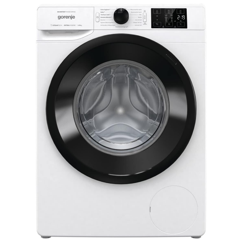 Gorenje Washing Machine with Steam Function / Inverter PowerDrive Motor / Stainless Steel Drum