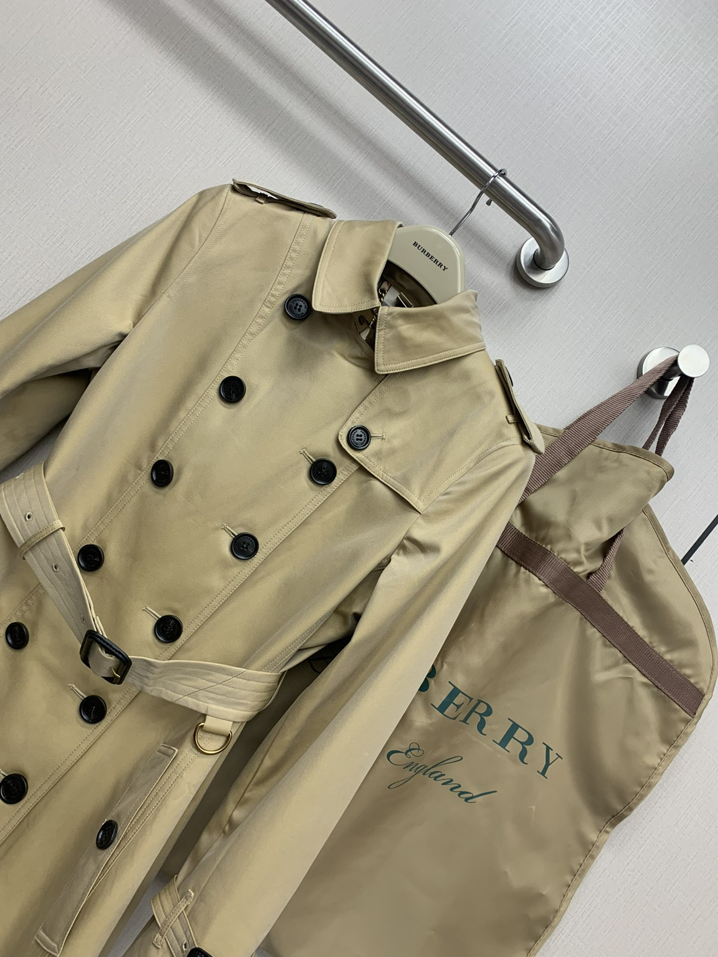 [TOP] BURBERRY Trench Coat - Khaki - 711 Luxury
