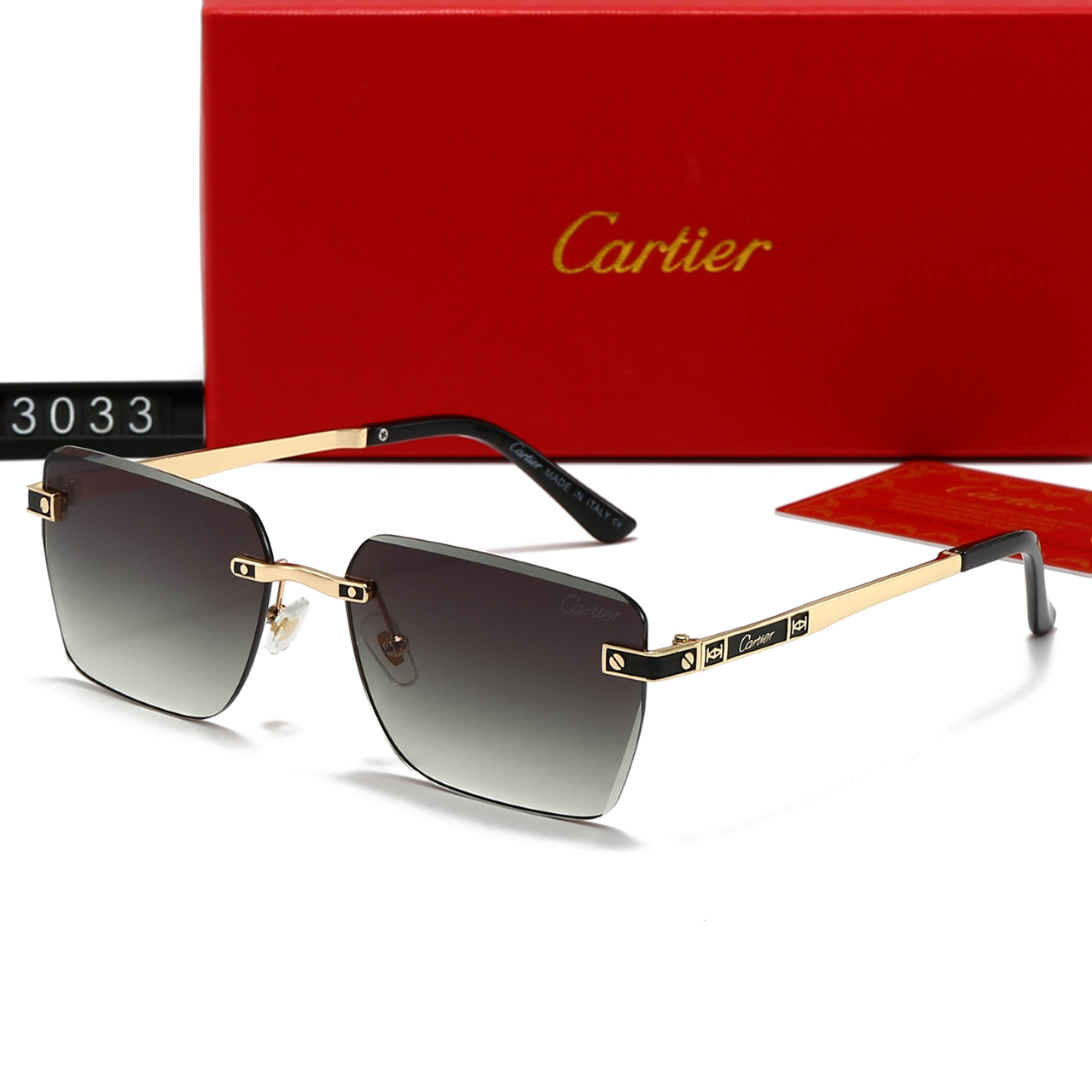 [TOP] Cartier Sunglasses - 7 Colors - 711 Luxury
