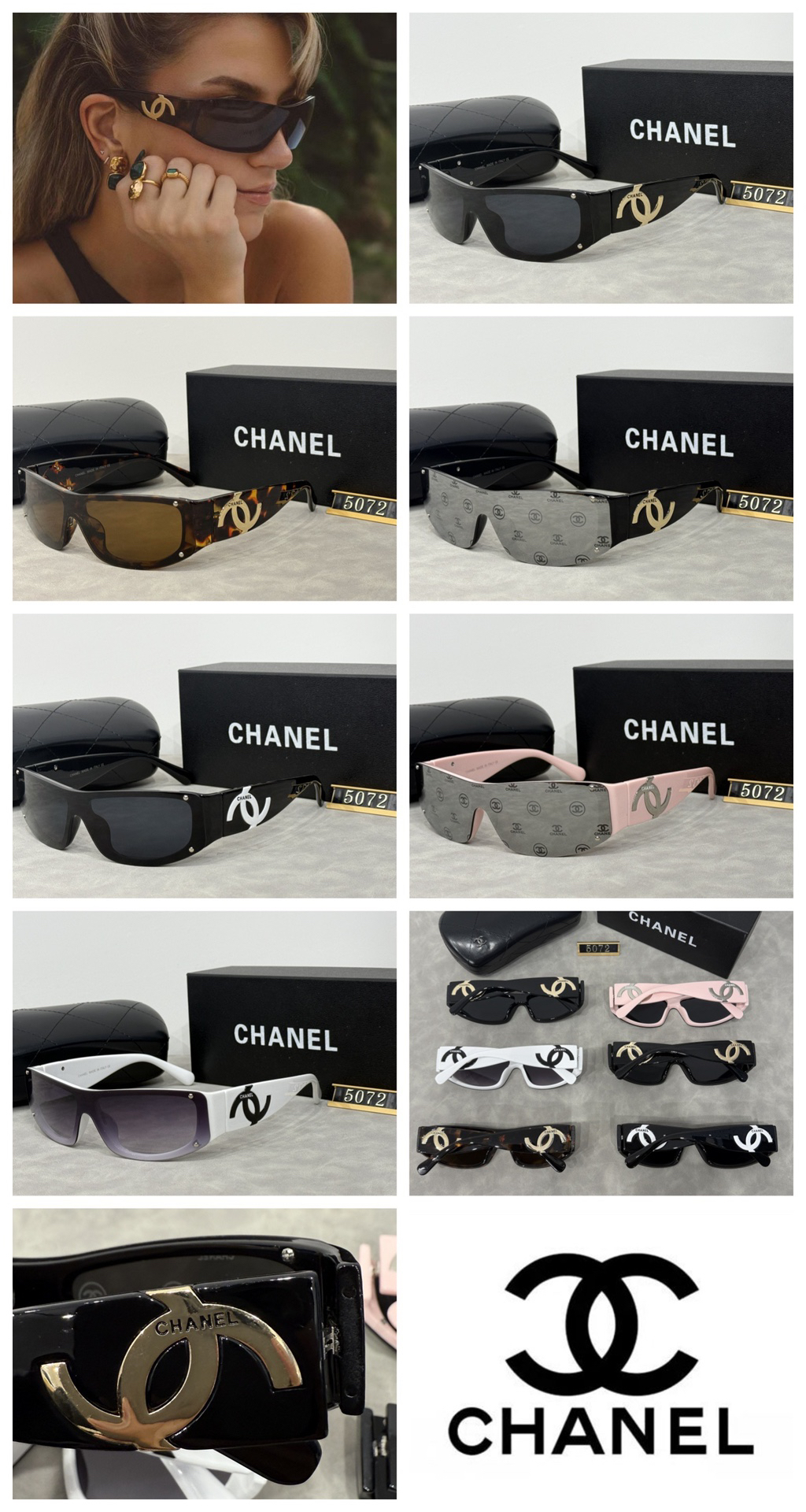 [TOP] CHANEL Sunglasses - 6 Color - 711 Luxury