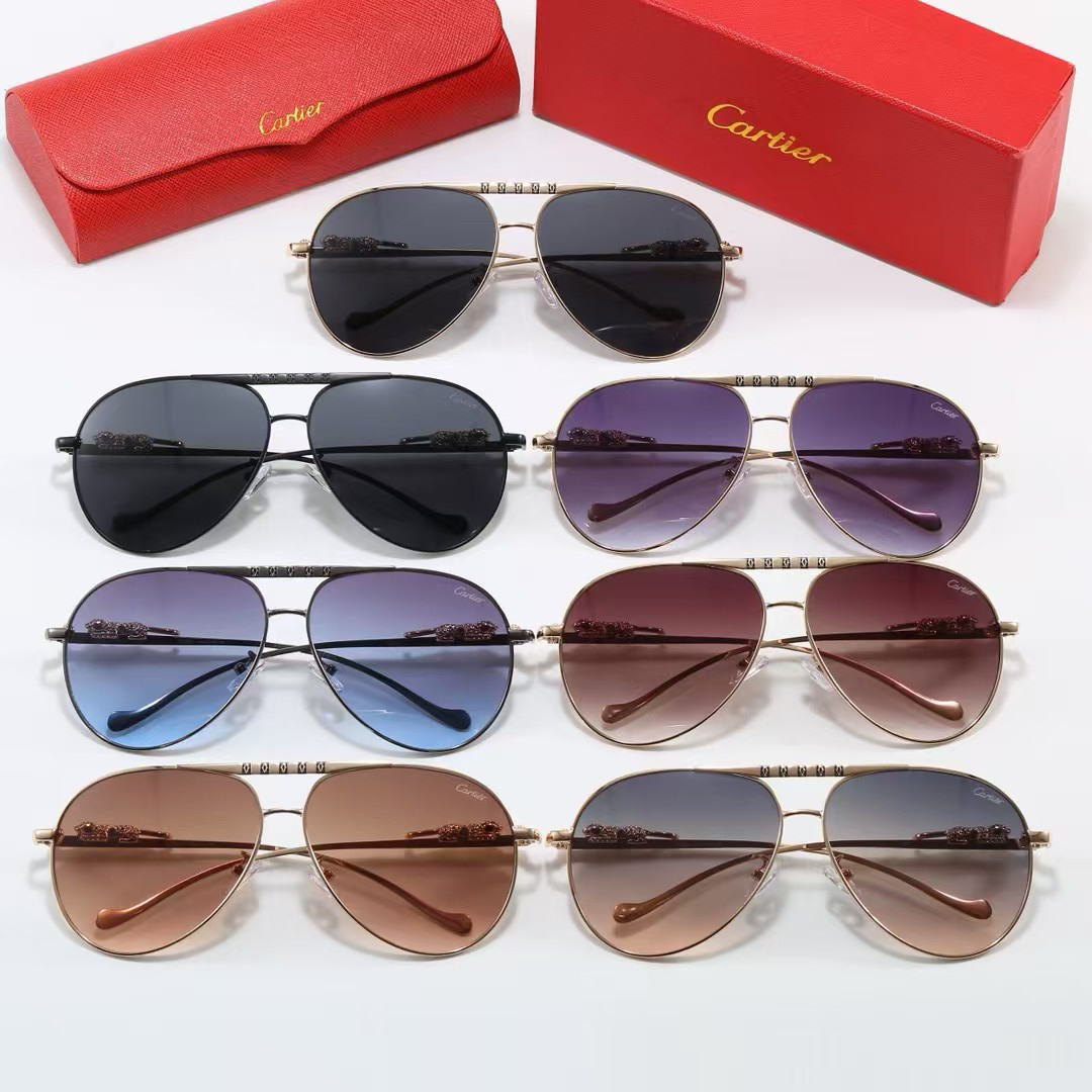 [TOP] Cartier Sunglasses - 7 Colors - 711 Luxury