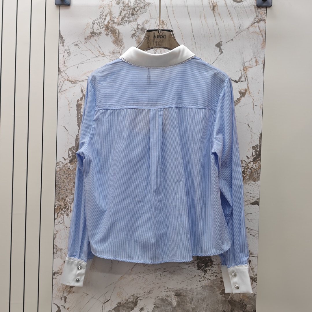 [TOP] Miu Miu  Shirt - Blue