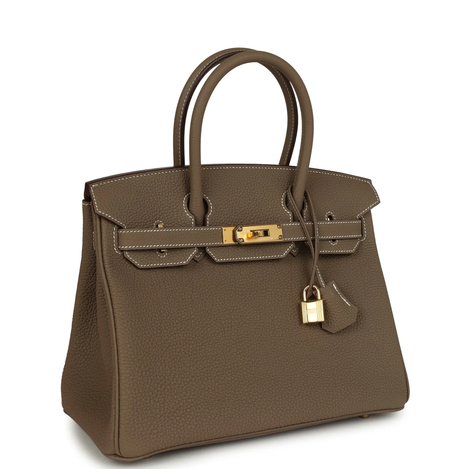 Hermes BirkinEtoupe Togo Gold Hardware