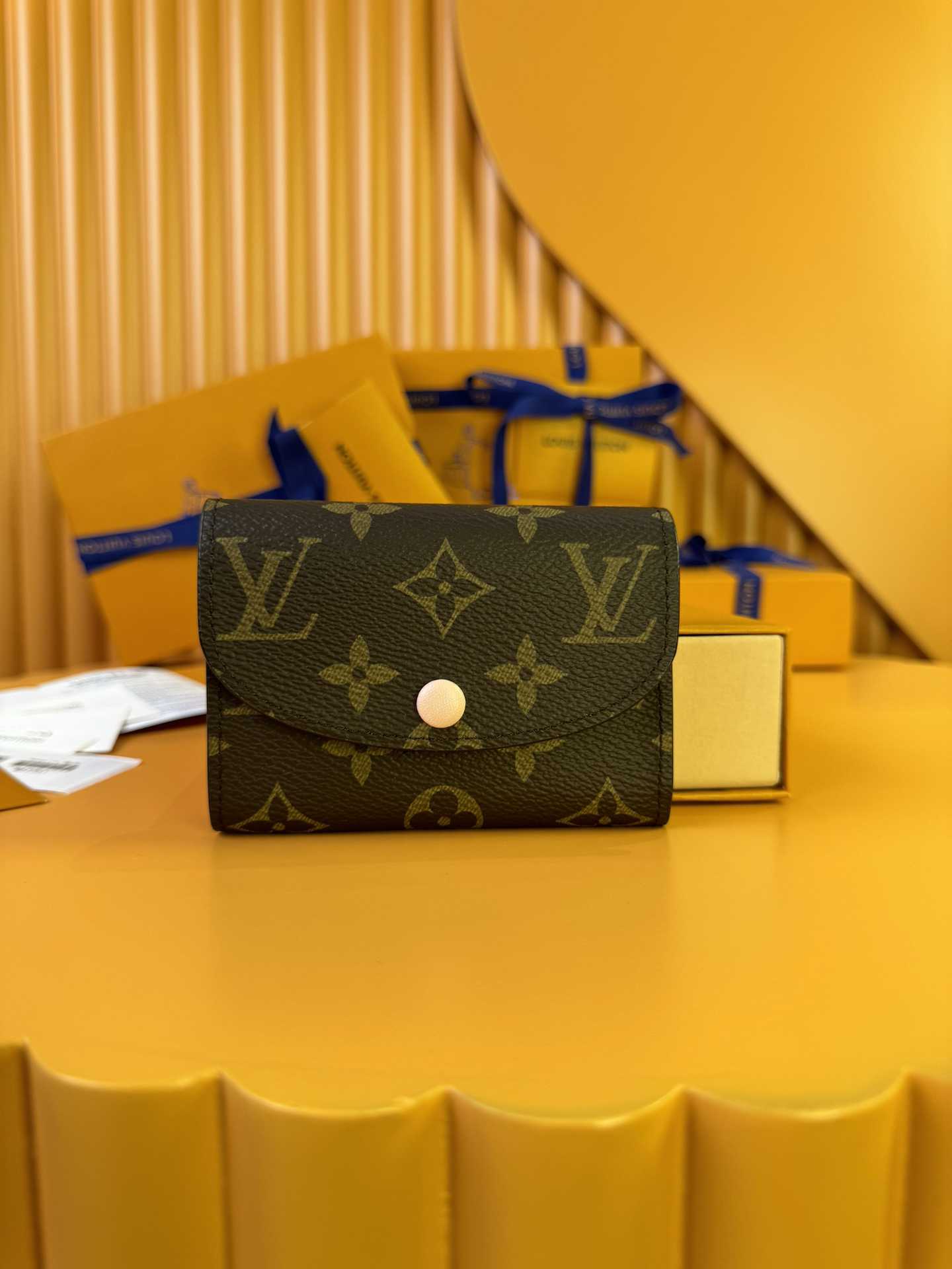[TOP] Louis Vuitton LV Wallet 11X8x2.5cm - Brown - 711 Luxury