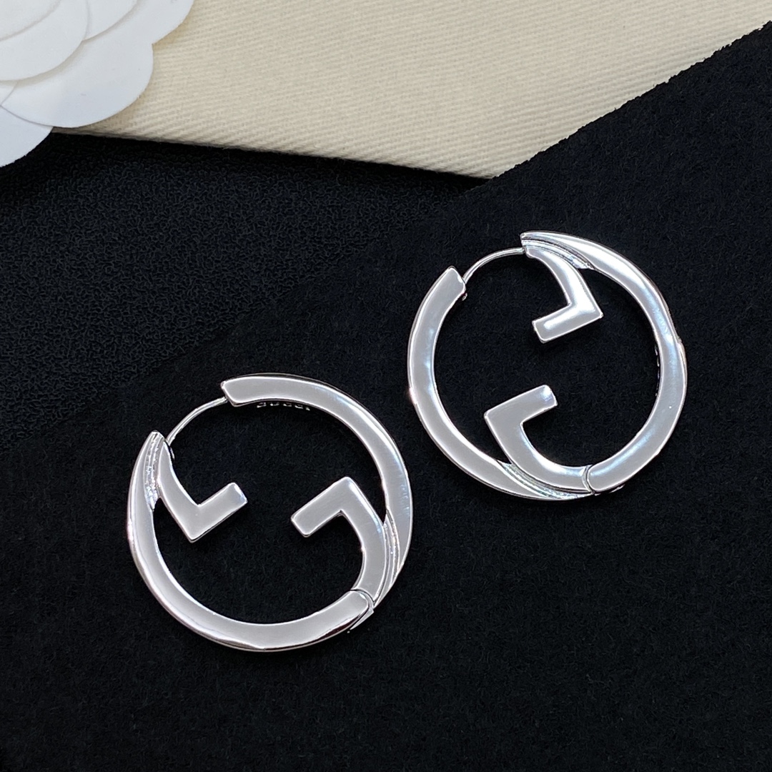 [TOP] GUCCI Earrings - 2 Color - 711 Luxury