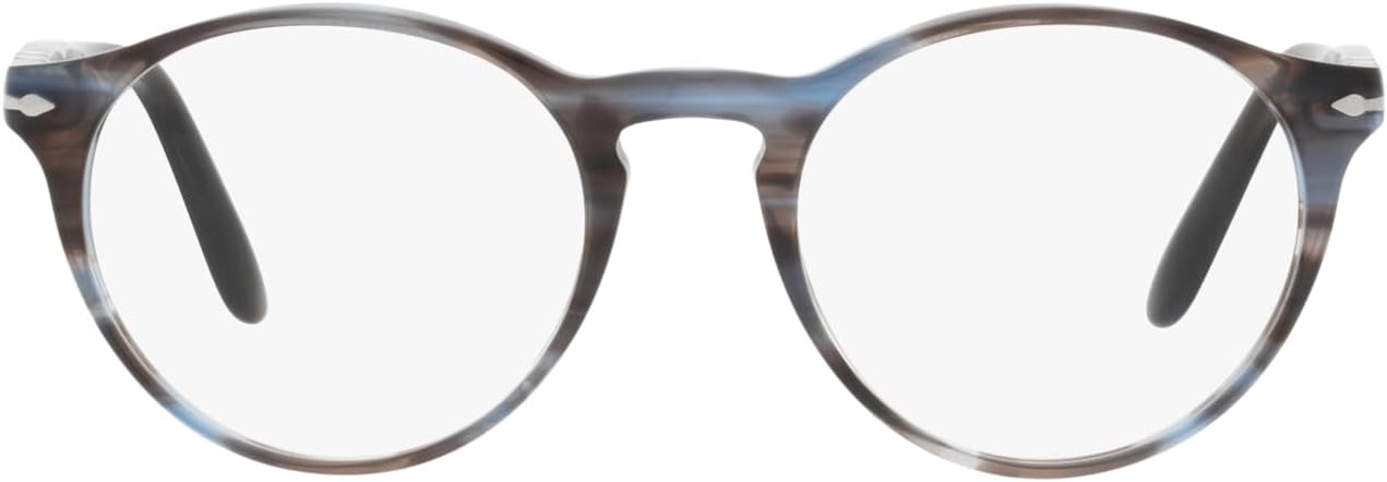 Persol Unisex Po3092v Round Prescription Eyewear Frames