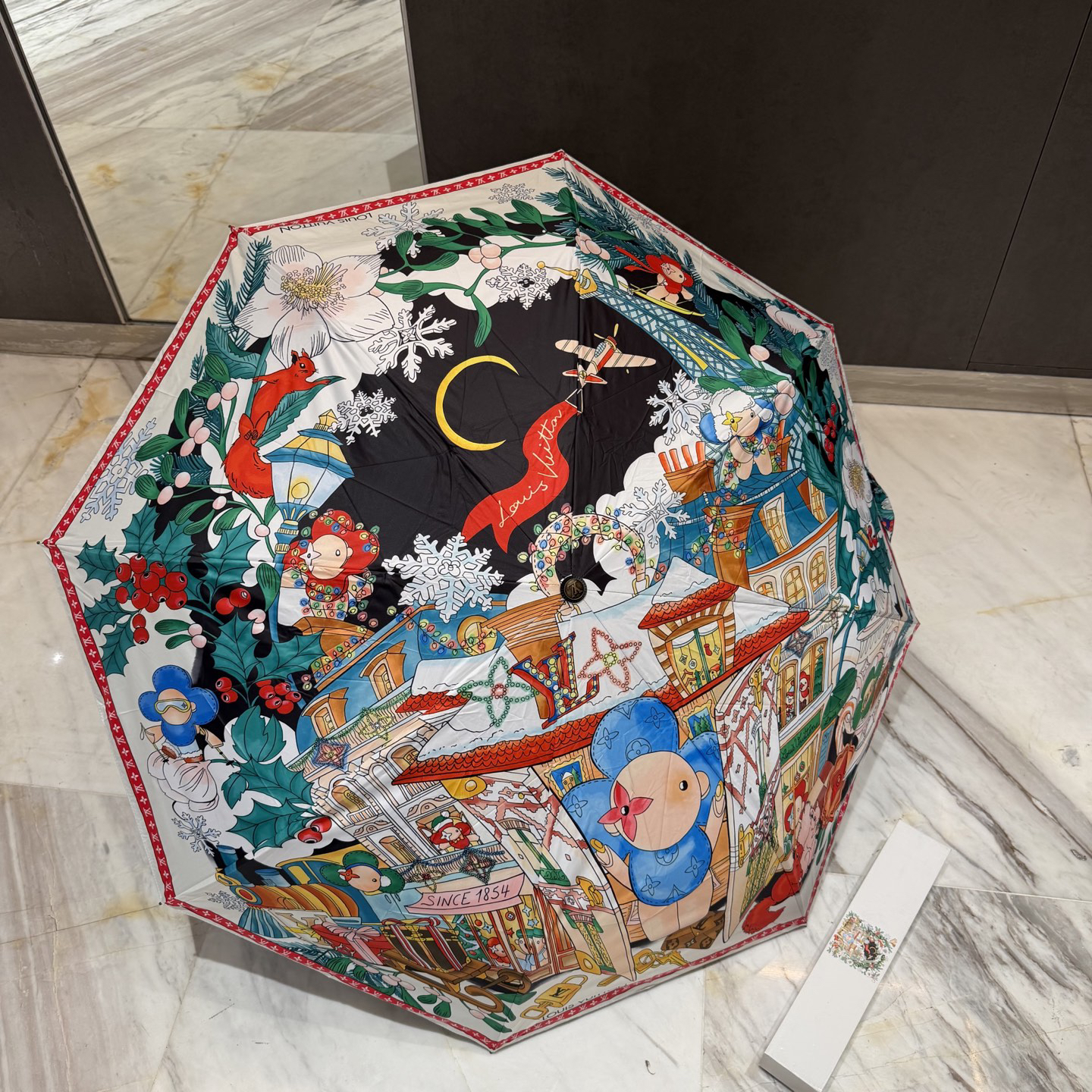 [TOP] Louis Vuitton LV Umbrella - White - 711 Luxury