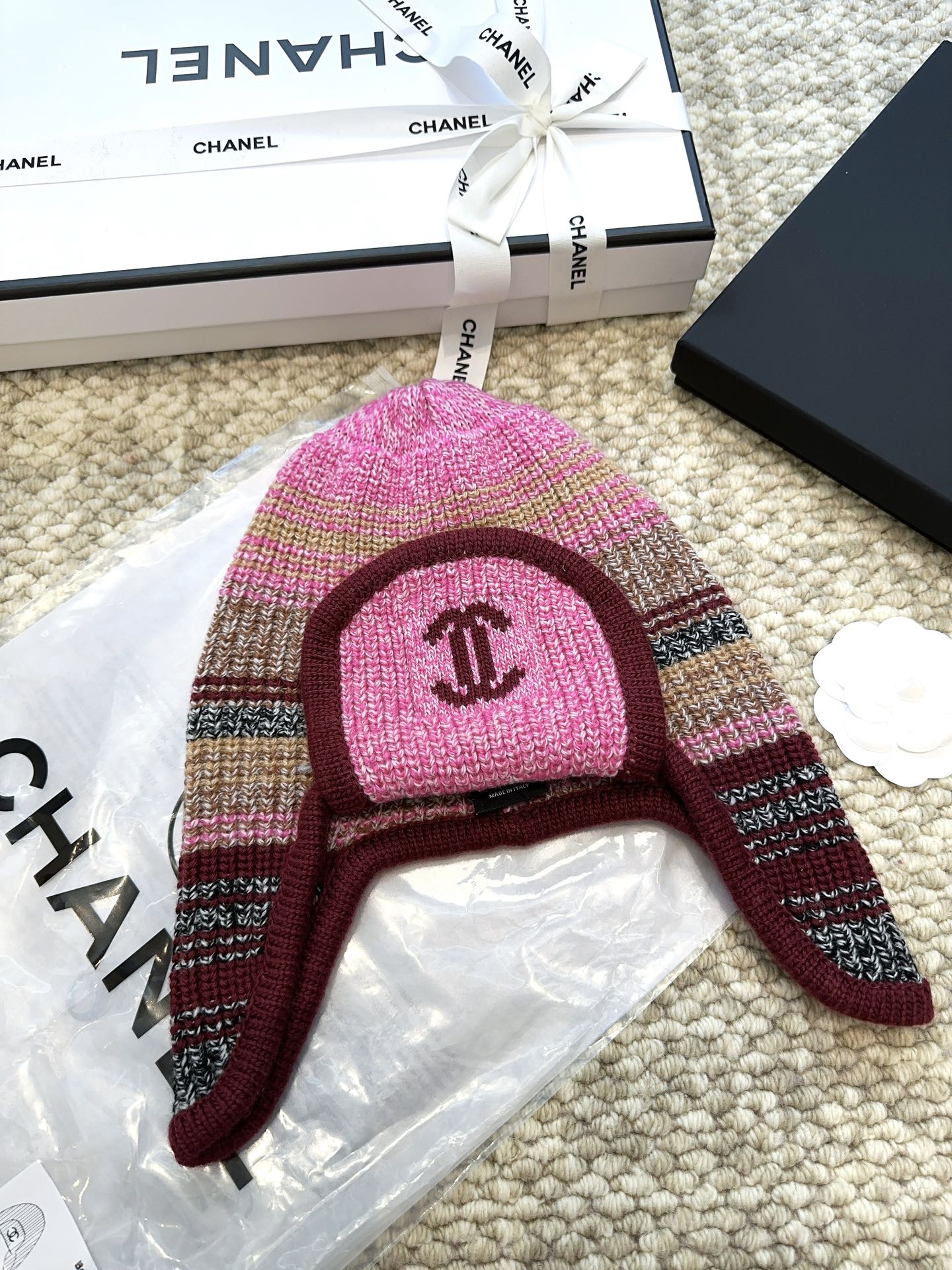 [TOP] CHANEL Hat - Pink