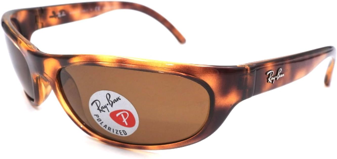 Ray-Ban Man Sunglasses Black Frame, Green Lenses, 60MM