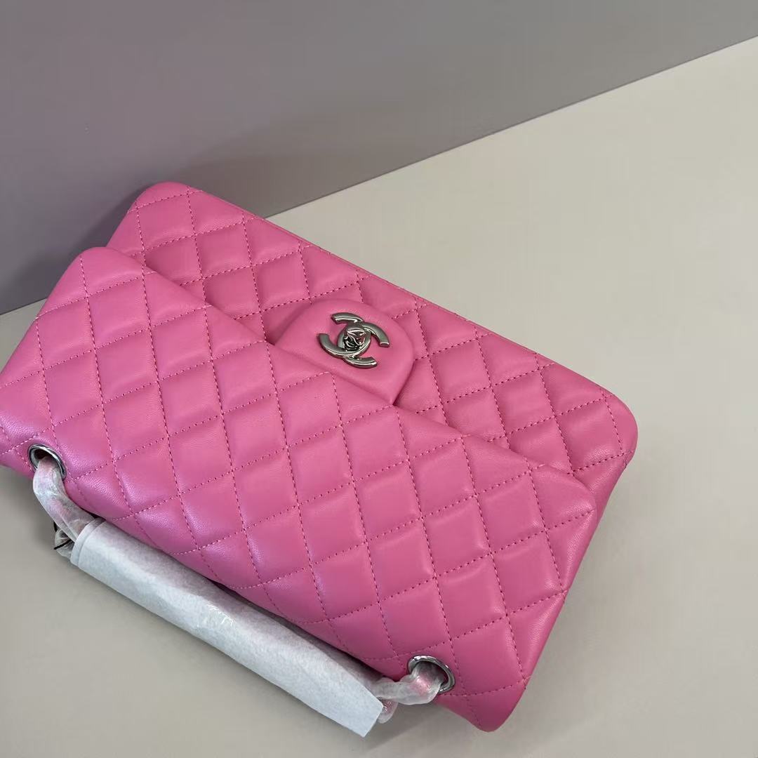 [TOP] CHANEL Classic Flap Bag Medium 25cm – Pink - 711 Luxury