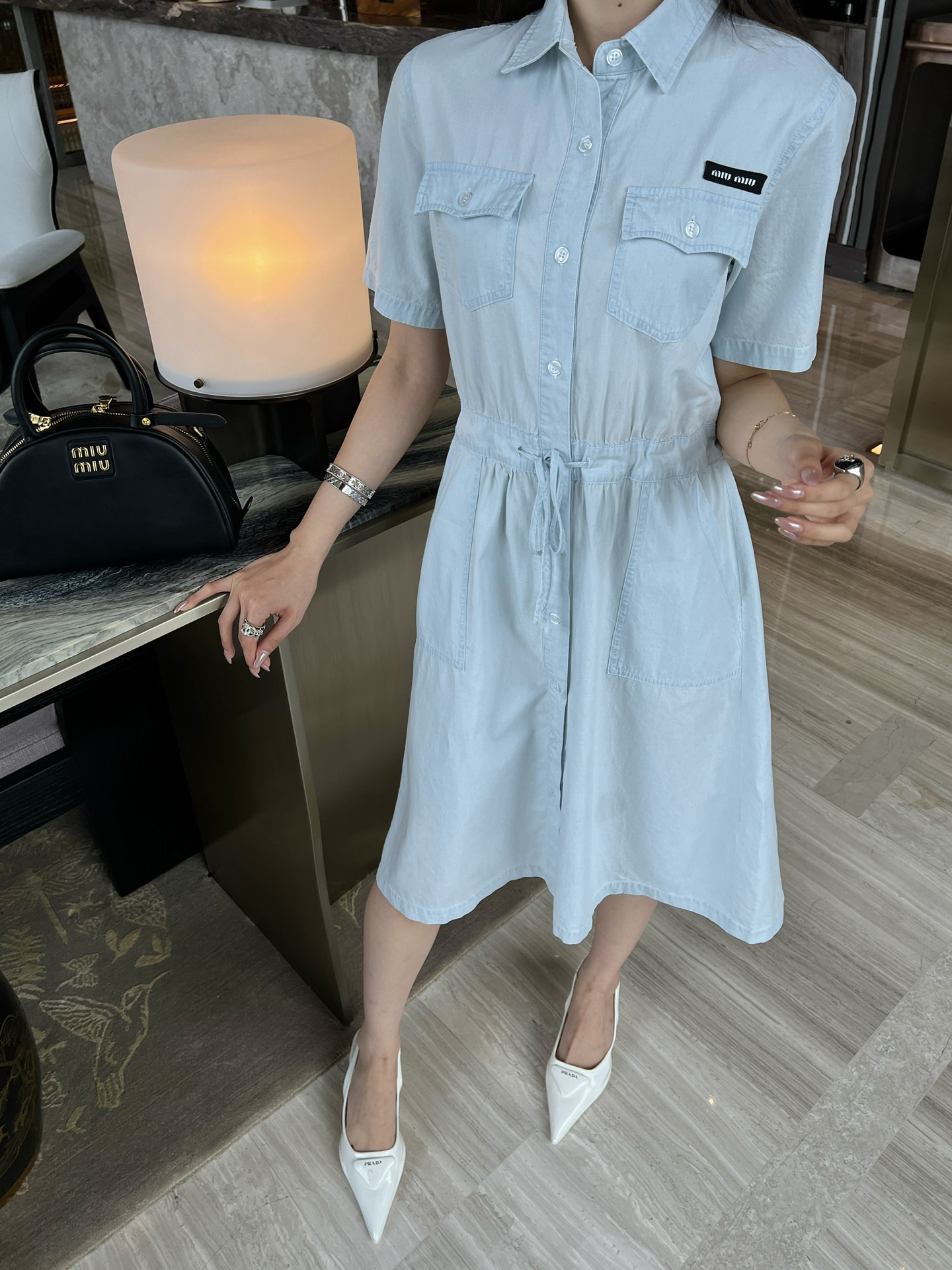 [TOP] Miu Miu  Dress -Blue