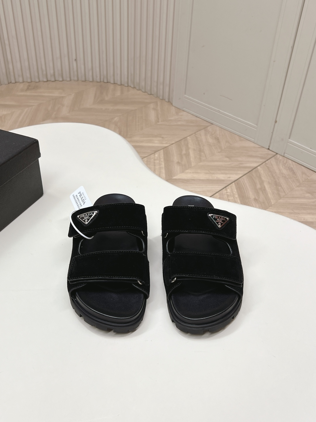[TOP] PRADA Slippers - Black - 711 Luxury