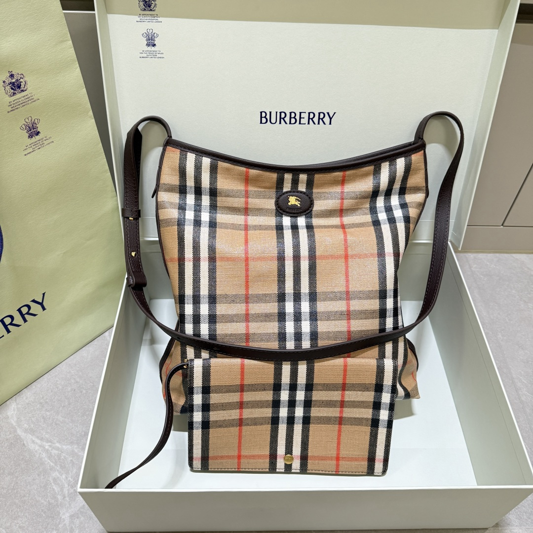 [TOP] BURBERRY Tote Bag 28.5x11.5x31cm - Khaki - 711 Luxury