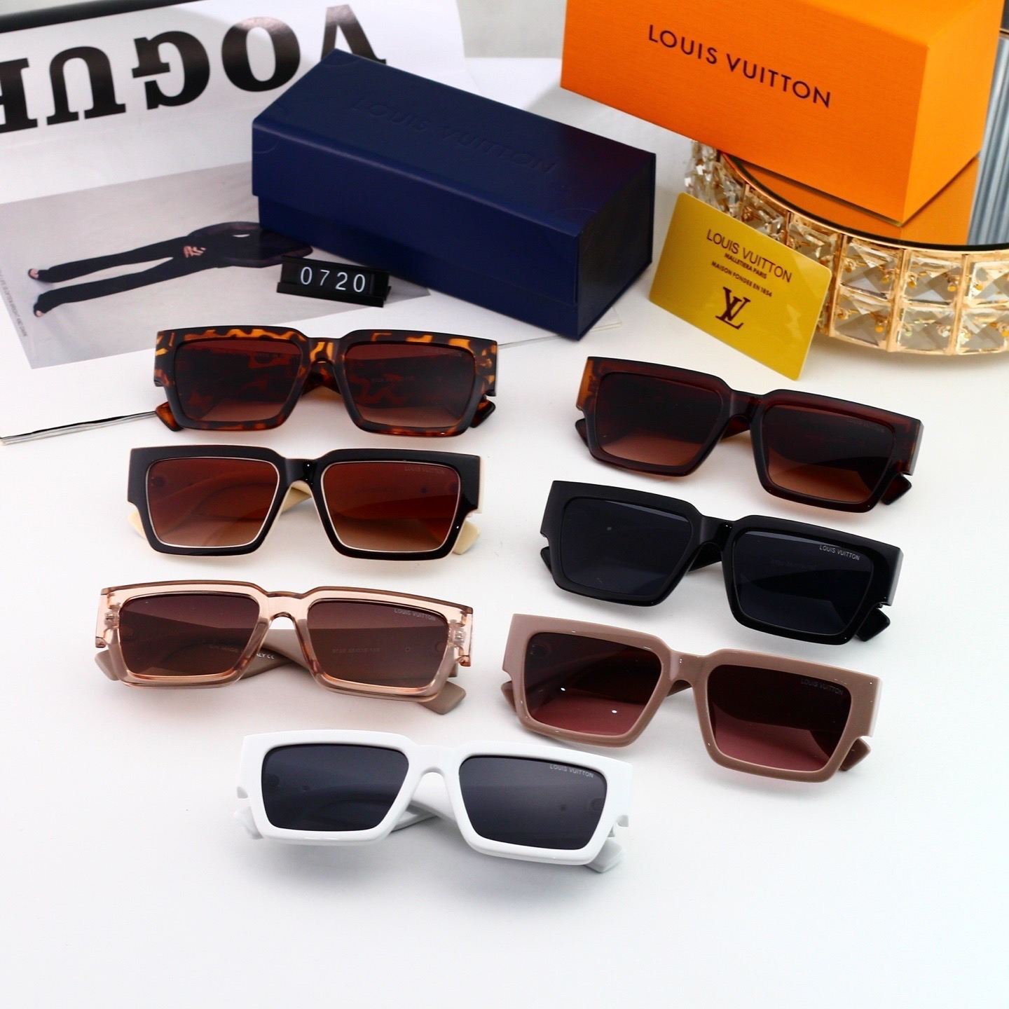 [TOP] Louis Vuitton LV Sunglasses - 7 Colors - 711 Luxury