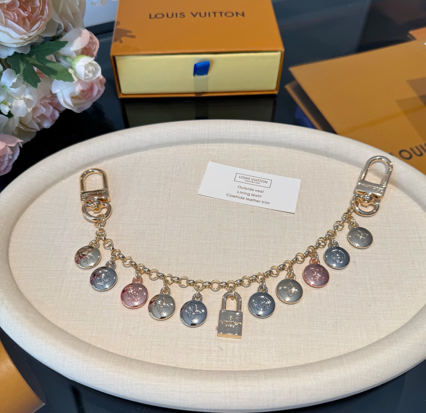 [TOP] Louis Vuitton LV Bag Chain - Gold - 711 Luxury