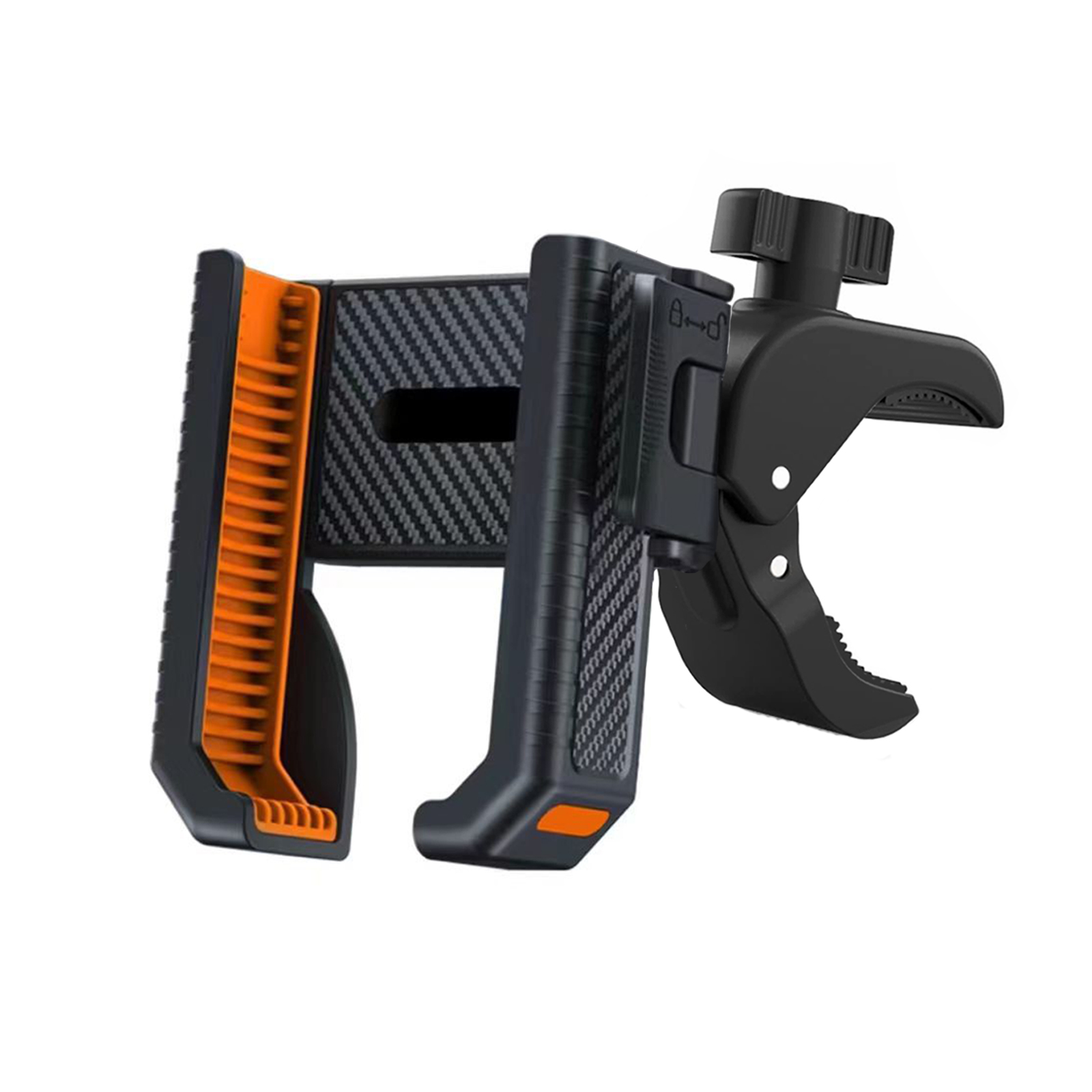 Shockproof Adjustable Bike & Motorcycle Phone Mount – Anti-Vibration Handlebar Phone Holder