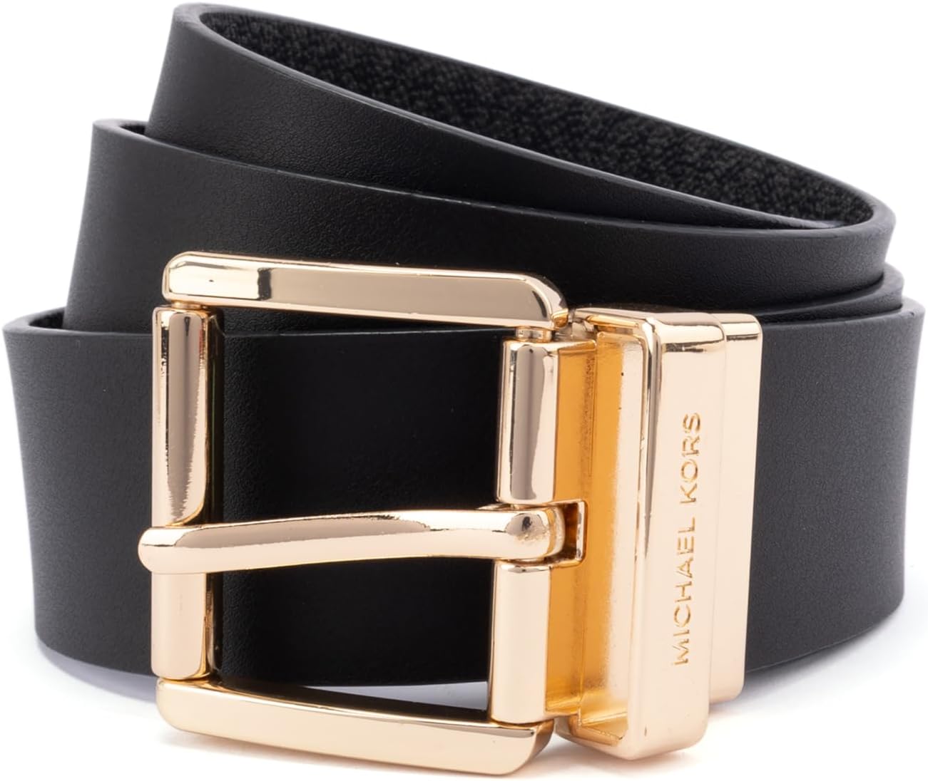 Michael Kors womens 1.5 Inch Leather Reversible Belt, Stylish Fashion Accessory for Everyday Wear
