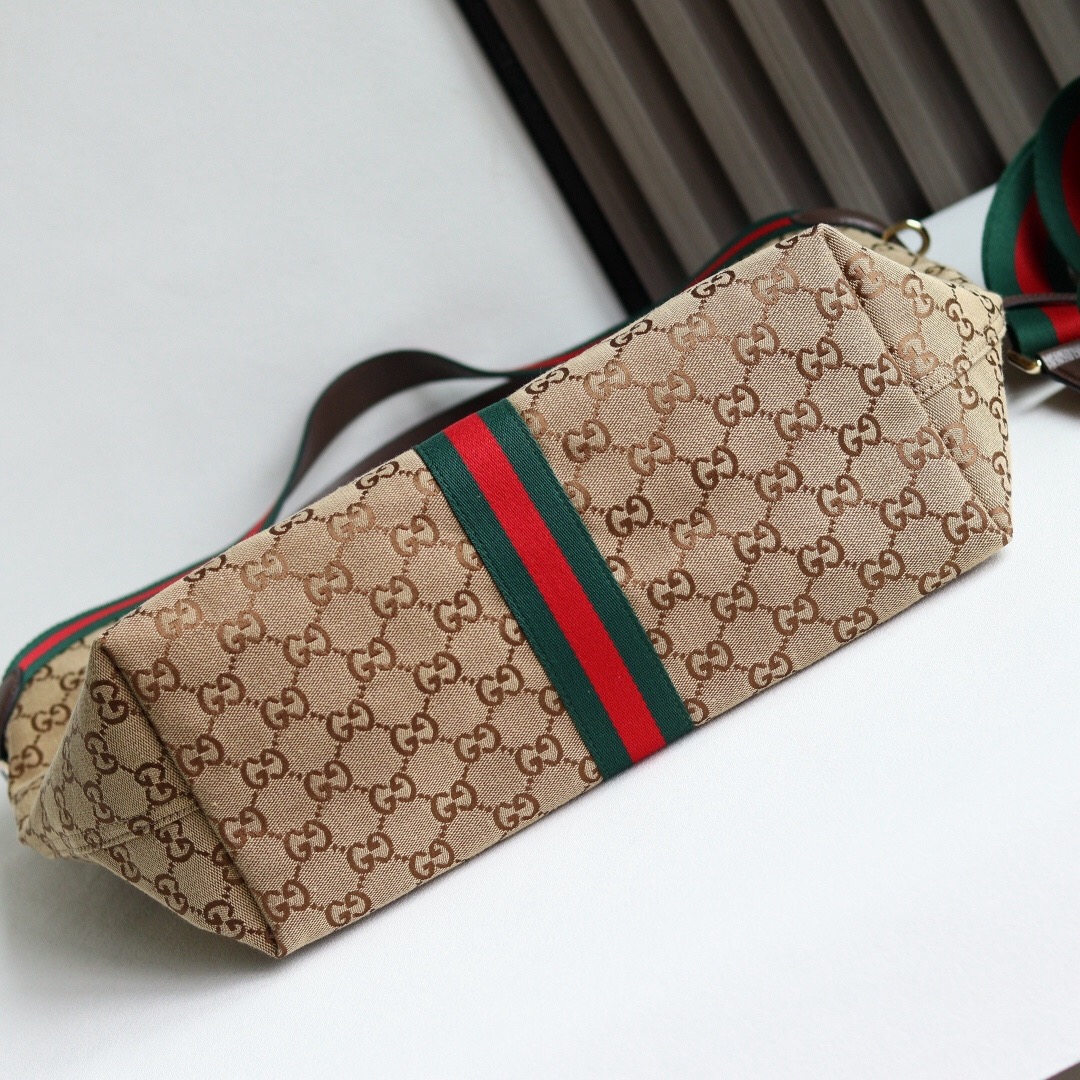 [TOP] GUCCI Giglio Tote Bags 50x47x14 cm - Brown - 711 Luxury