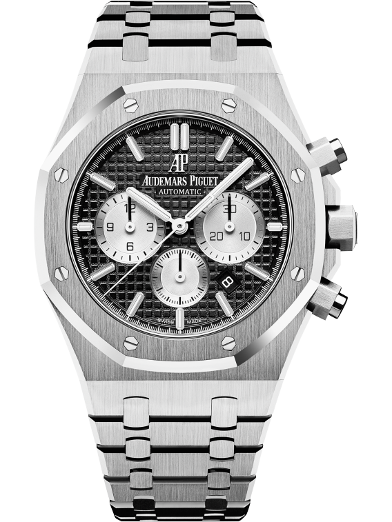 ROYAL OAK  PANDA Black Dial  CHRONOGRAPH 41mm