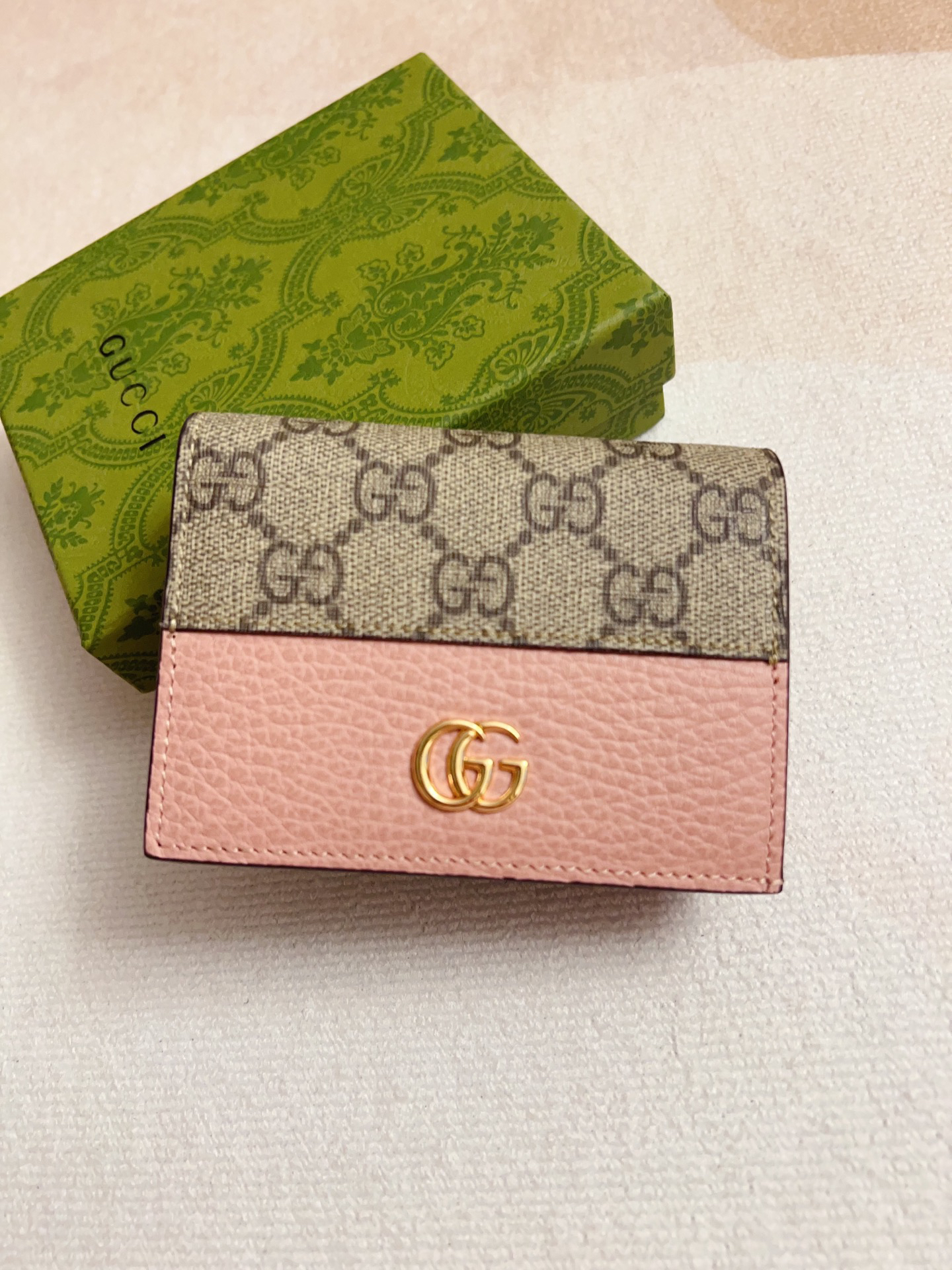 [TOP] GUCCI Wallet 12 x 11 x 3 cm - Brown - 711 Luxury