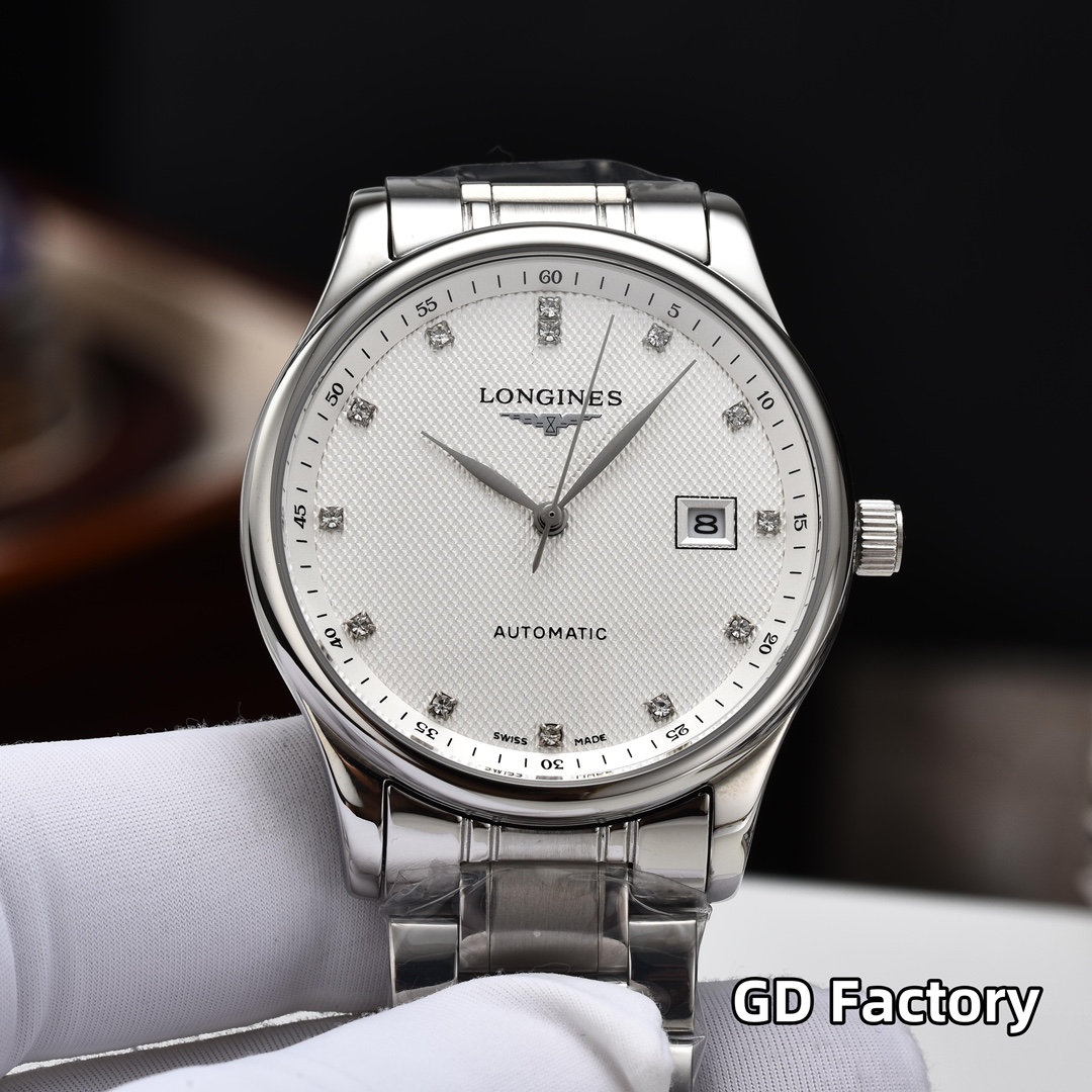[TOP] LONGINES Watch 40mm - White - 711 Luxury
