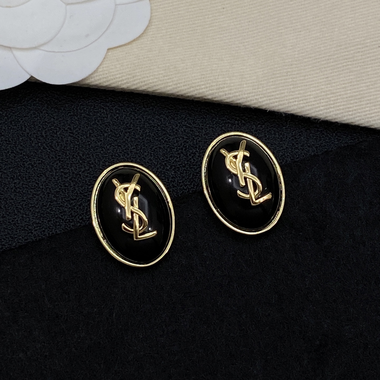 [TOP] Yves Saint Laurent YSL Earrings - 2 Colors - 711 Luxury