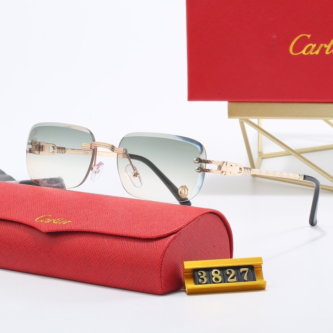 [TOP] Cartier Sunglasses - 7 Colors - 711 Luxury