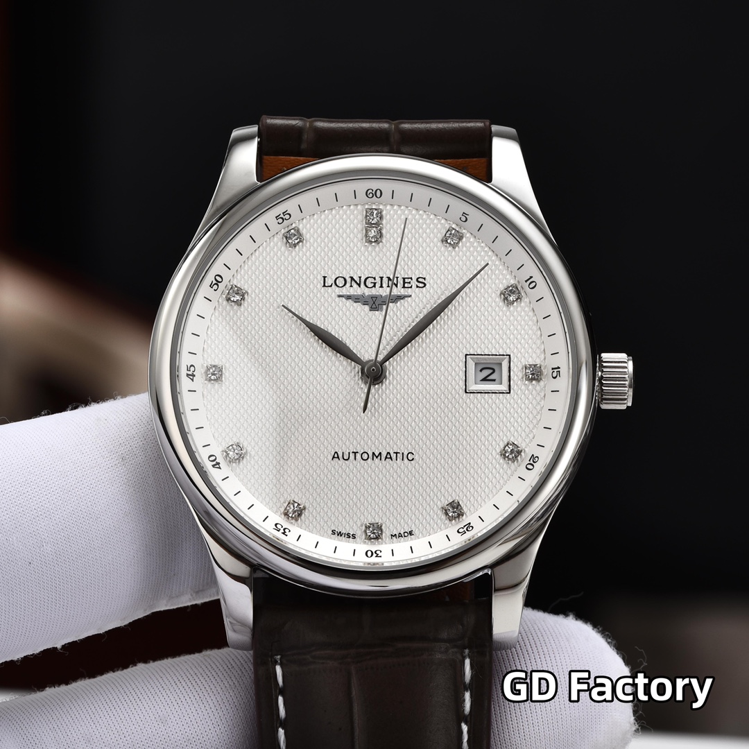 [TOP] LONGINES Watch 40mm - Black/White - 711 Luxury