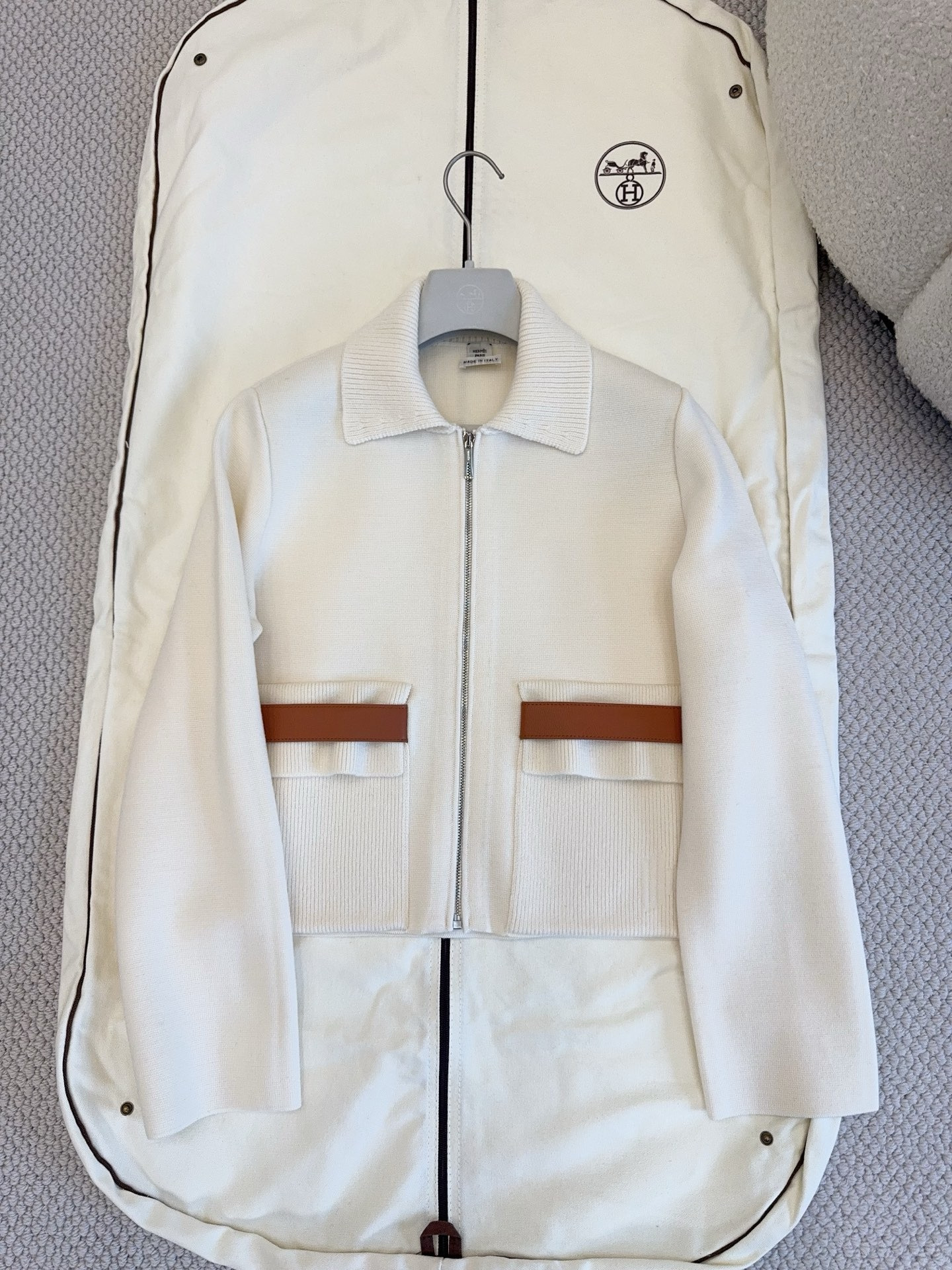 Designer Clothing Hermès Jacket with Pockets #389981 View 2 | Nigo Office