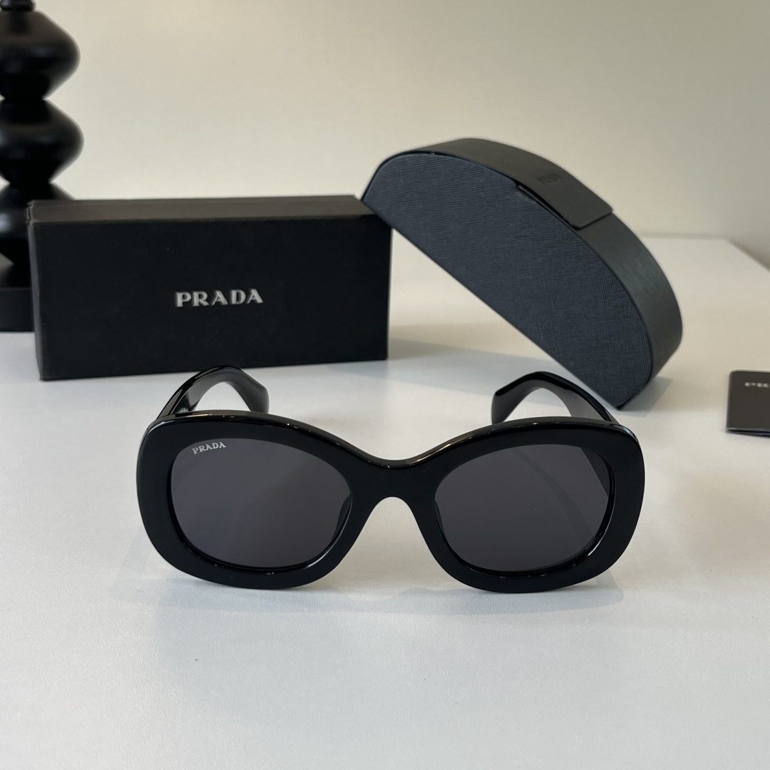 [TOP] PRADA Sunglasses - Black - 711 Luxury
