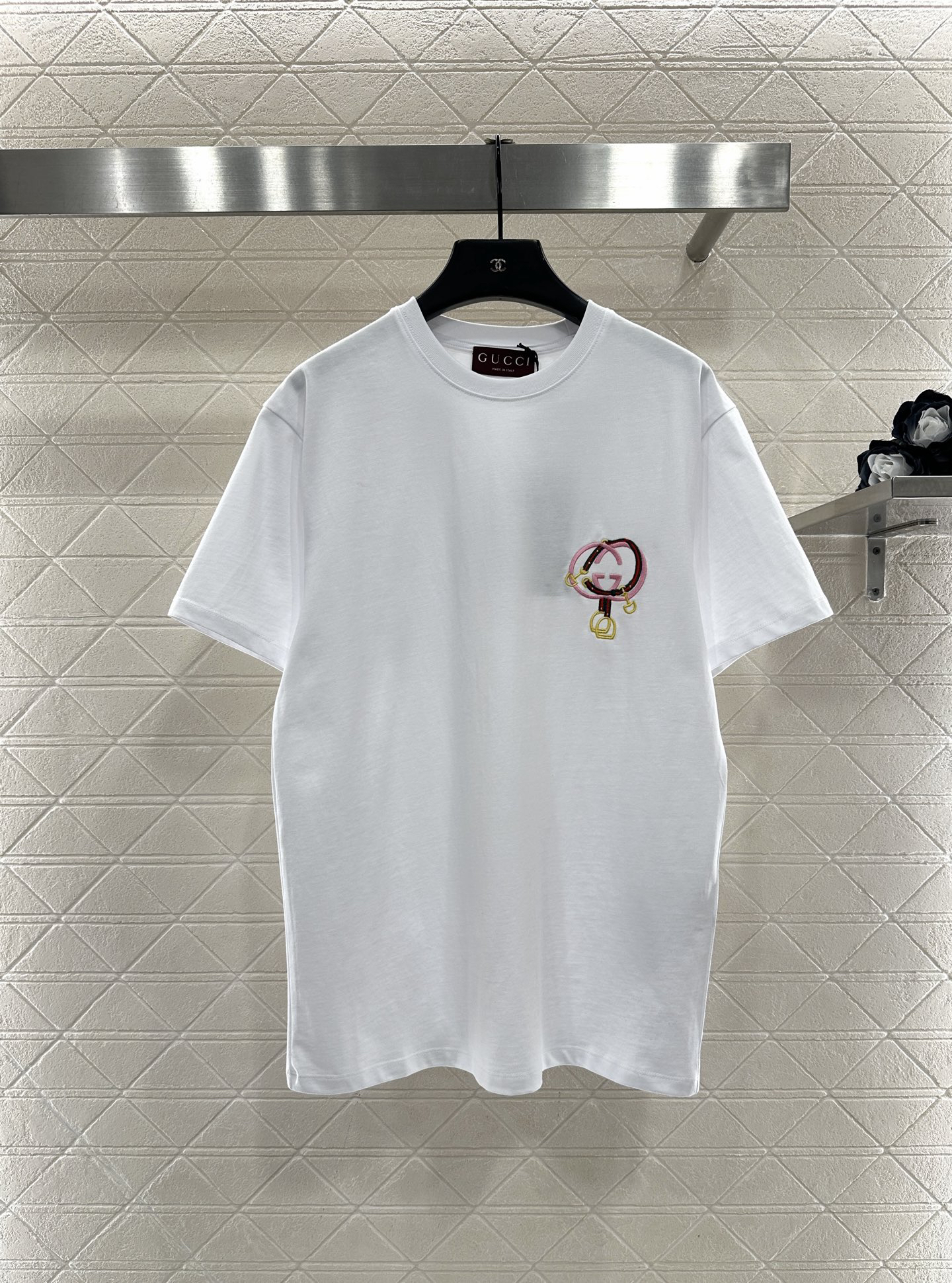 [TOP] GUCCI Short-Sleeve T-Shirt - White