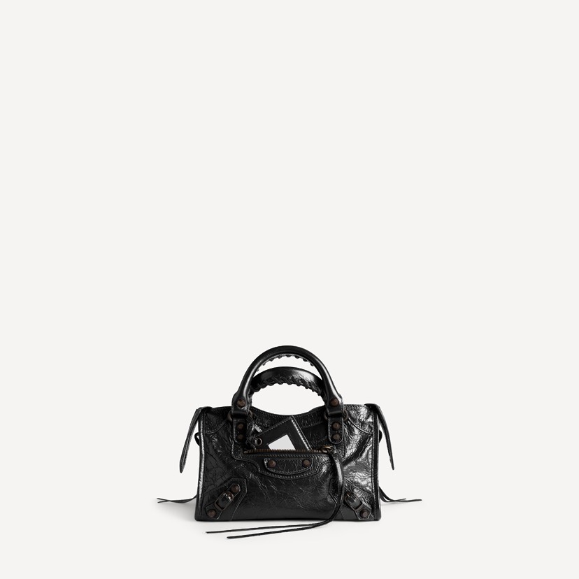 [TOP] BALENCIAGA Le City Bag 24x16x9cm - Black - 711 Luxury