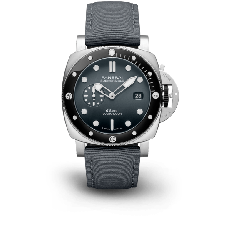 Submersible Gray QuarantaQuattro ESteelTM Grigio Roccia 44mm