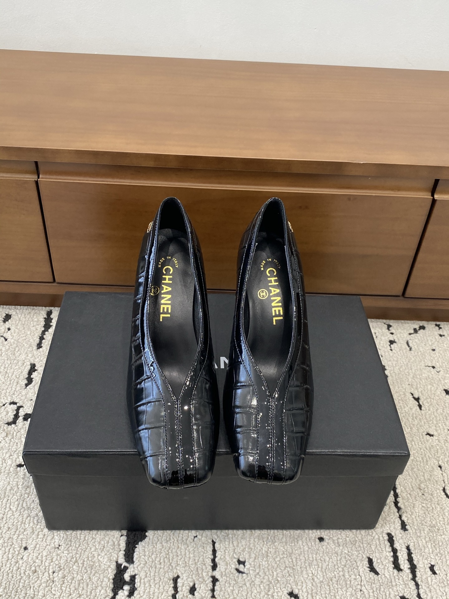 [TOP] CHANEL High Heel - Black - 711 Luxury