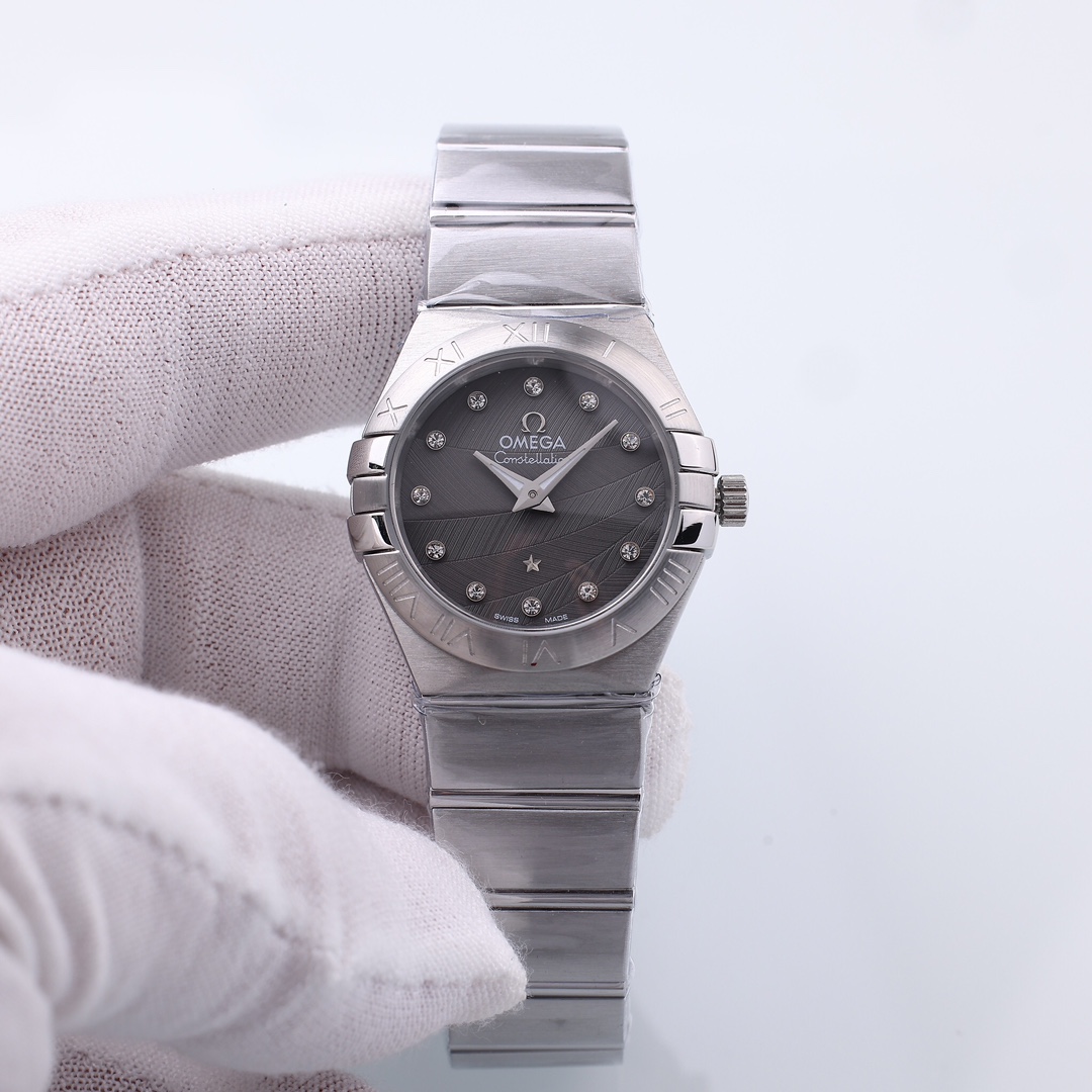 [TOP] OMEGA Watch 28mm - 4 Color