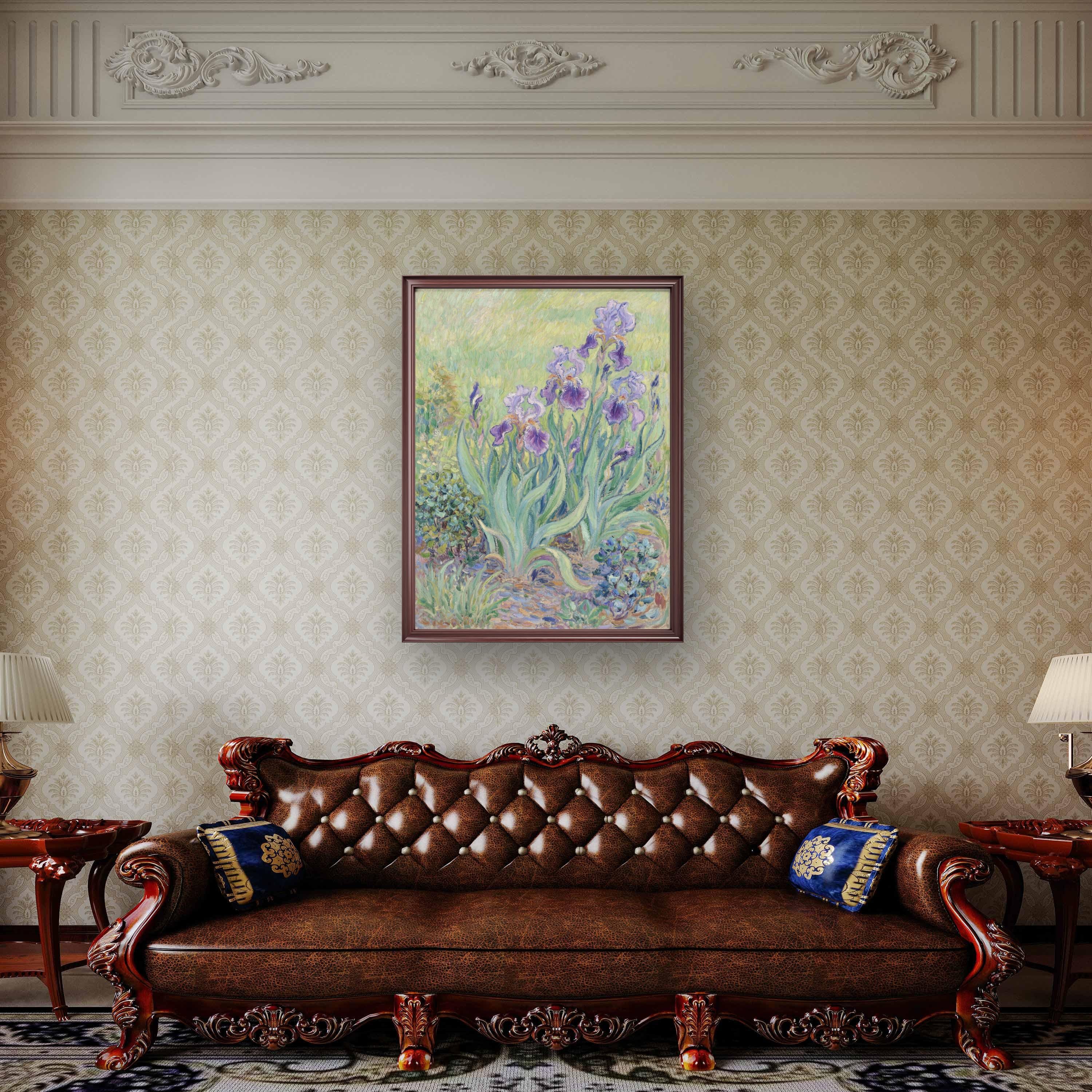 Fragrant Flowers and Green Grass