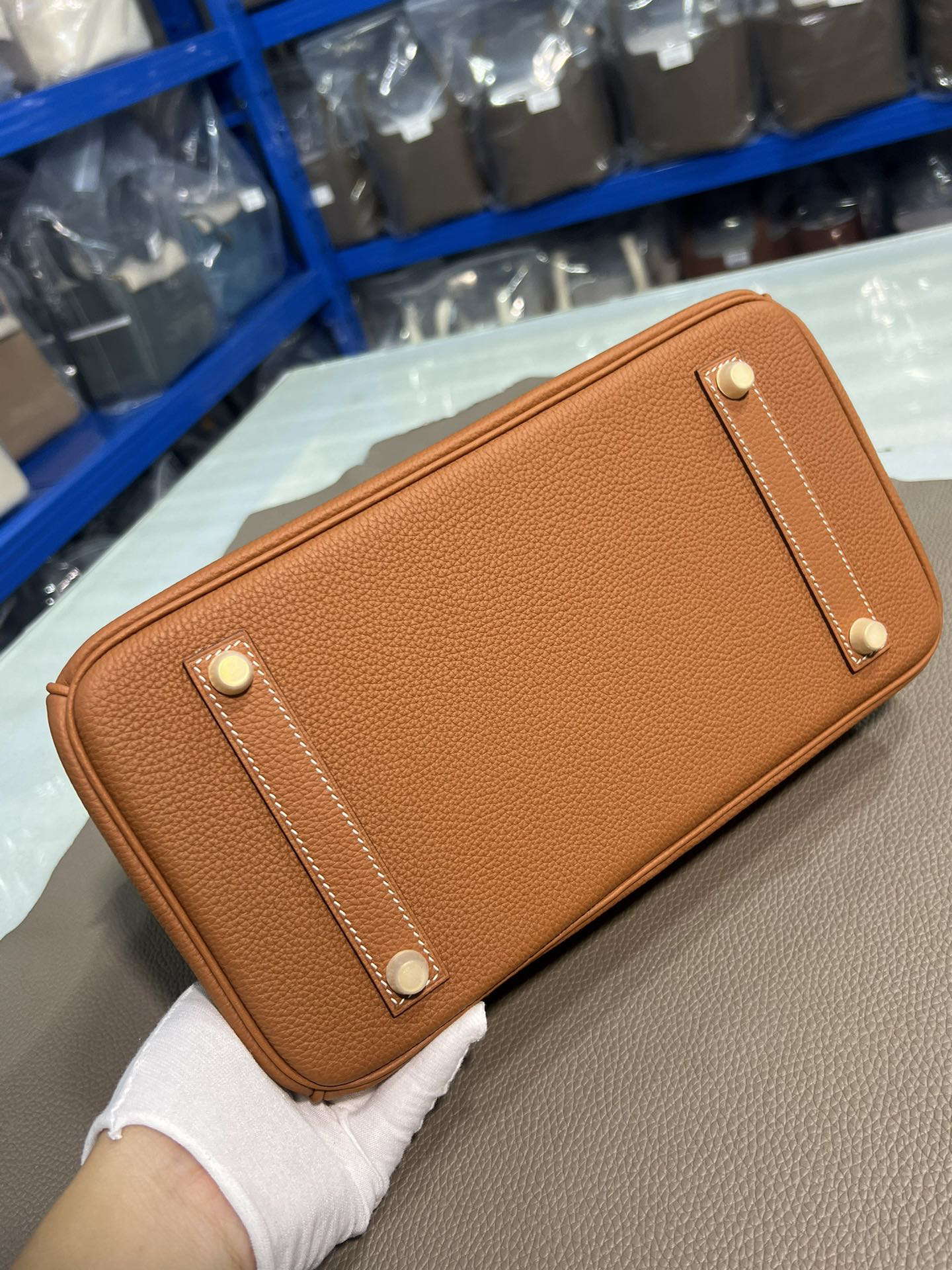[TOP] HERMES Birkin Togo Leather 30cm - Gold & GHW
