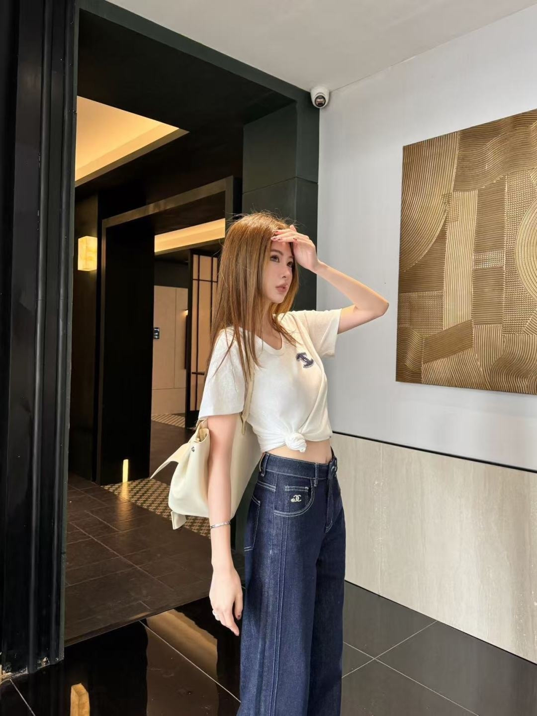 [TOP] CHANEL T-shirt -White