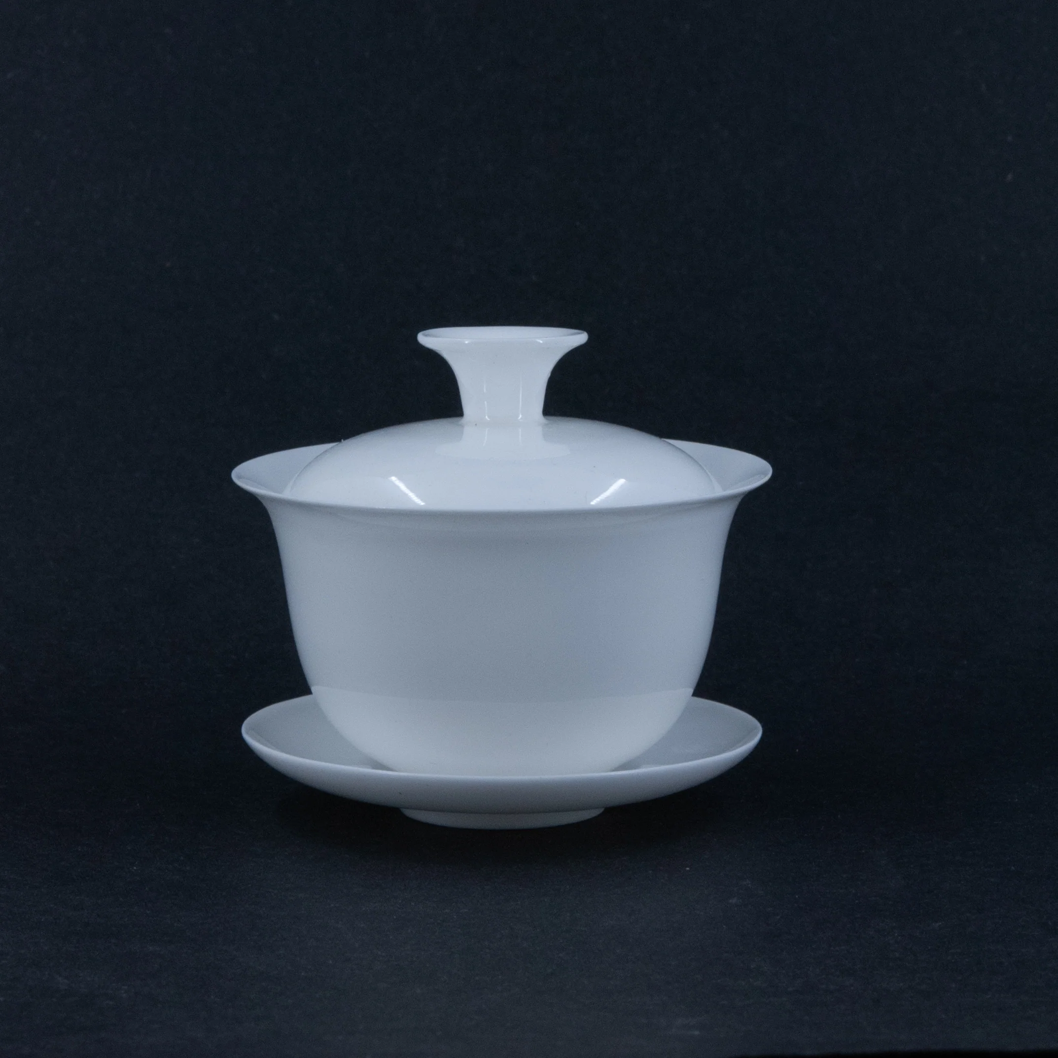 Eggshell White Porcelain Gaiwan