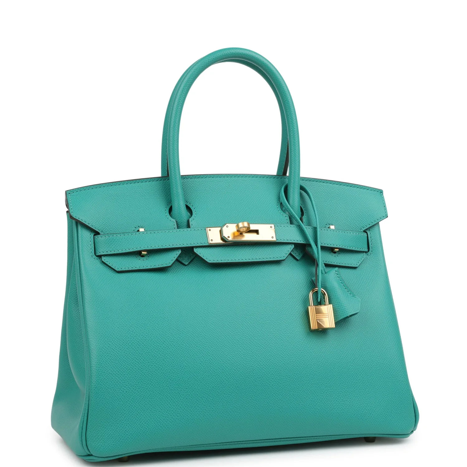 Hermes BirkinVert Verone Epsom Gold Hardware