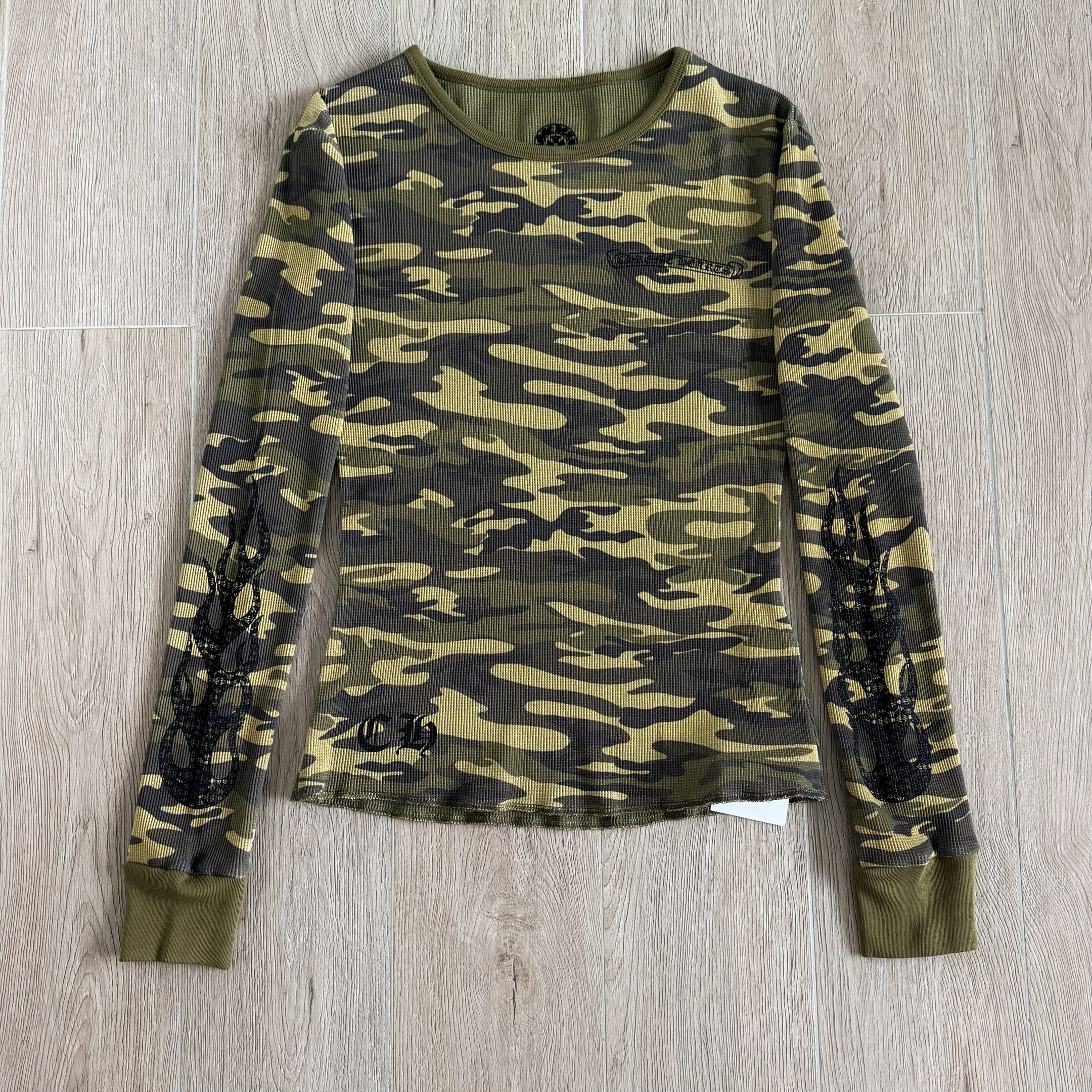 Chrome Hearts Thermal Warm Camouflage Long-sleeved T-shirt #397040