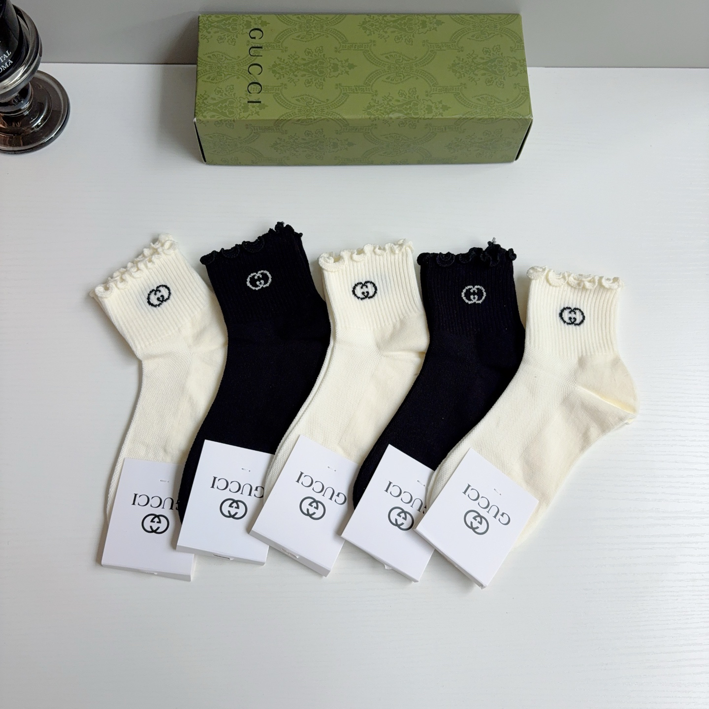 [TOP] GUCCI Socks - 5 Pieces as a Set - 711 Luxury