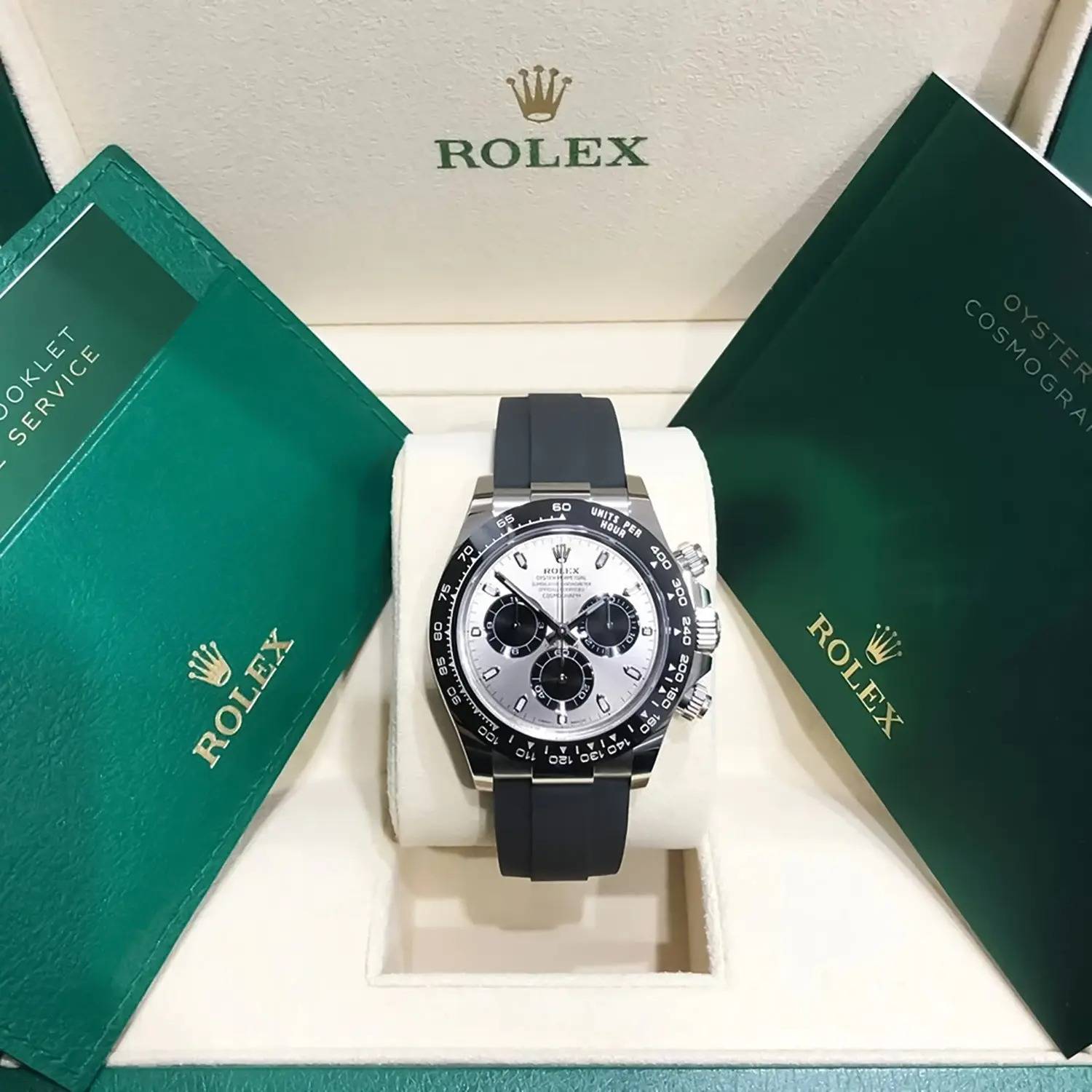 Rolex Oyster Perpetual Cosmograph Daytona 18K White Gold M116519ln