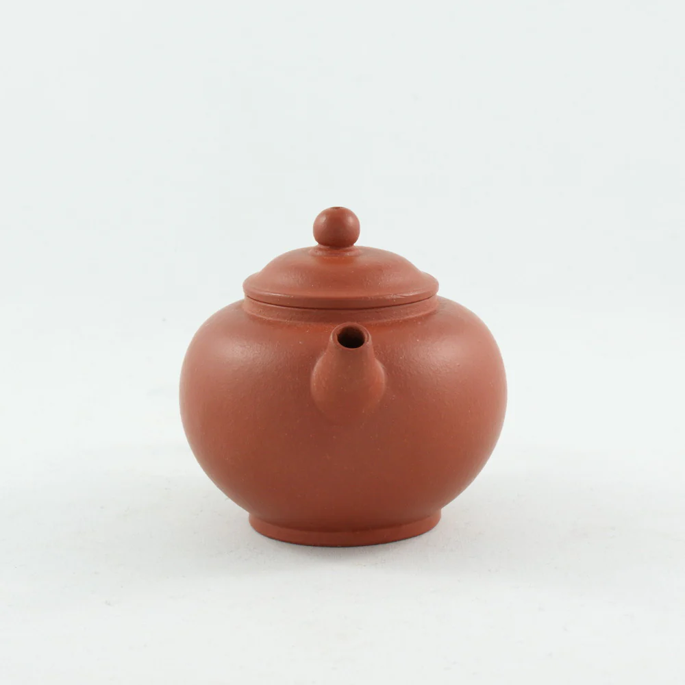 Yixing 1980's Zhuni JuLun Zhu Shape Chinese Teapot #3