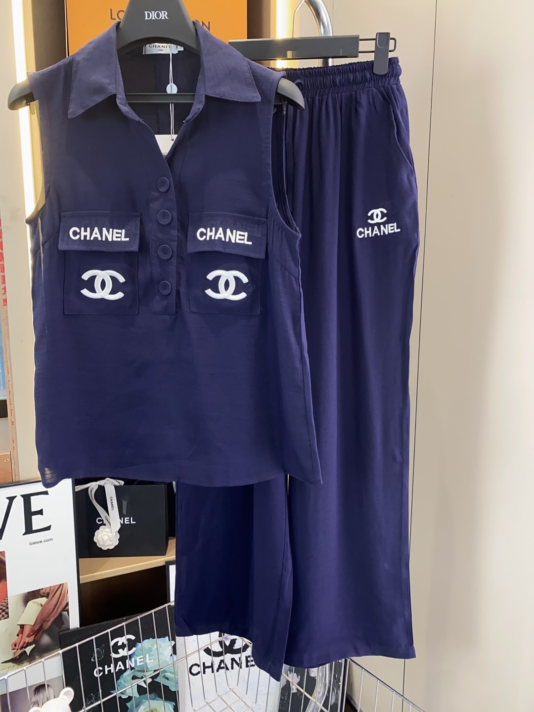 [TOP] CHANEL Suit -Blue