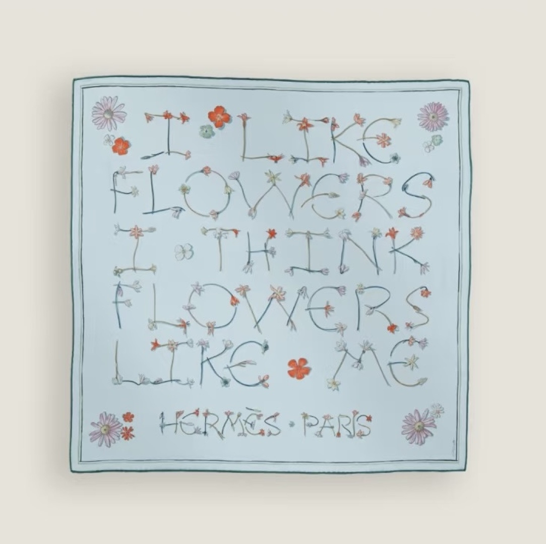 [TOP] HERMES Scarf - Blue - 711 Luxury